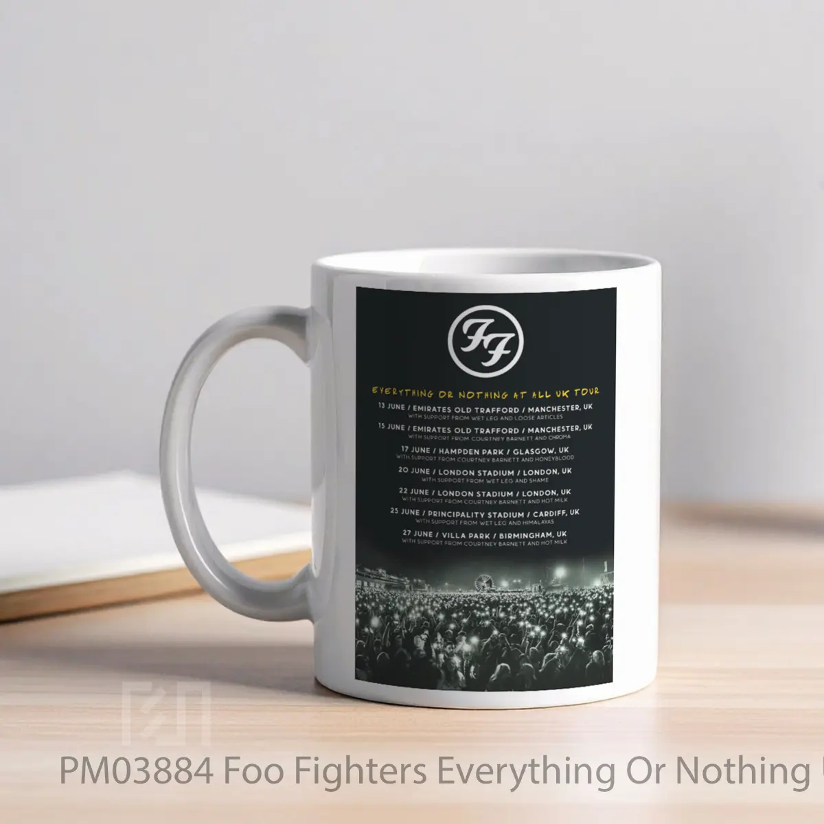 Mug Foo Fighters Everything Or Nothing Uk Tour 2024 Variant MPM03884 - All-side / Desain