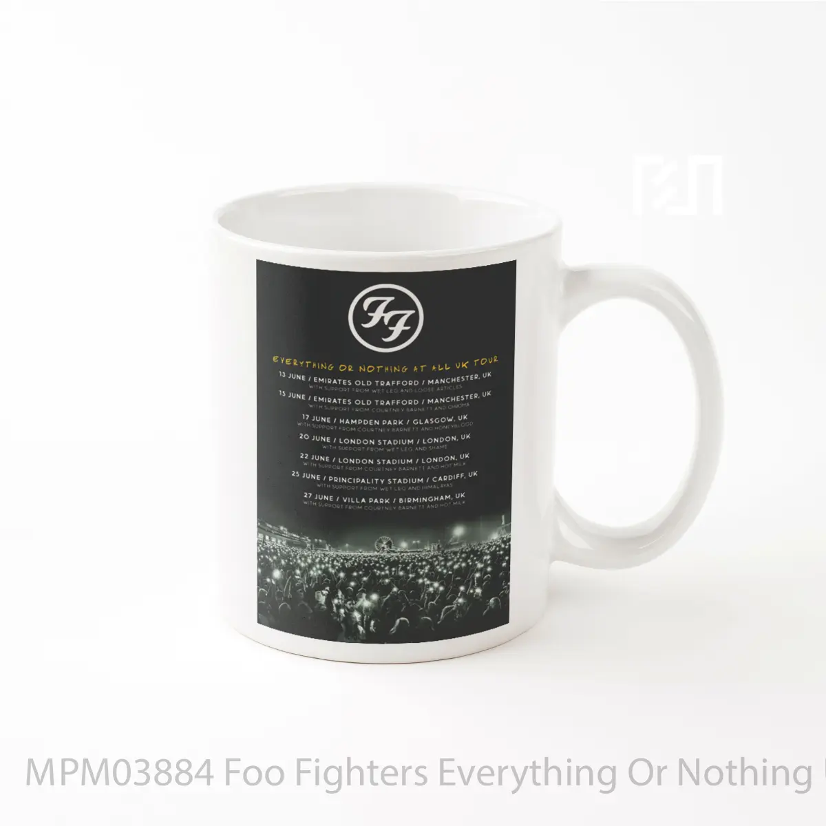 Mug Foo Fighters Everything Or Nothing Uk Tour 2024 Variant MPM03884