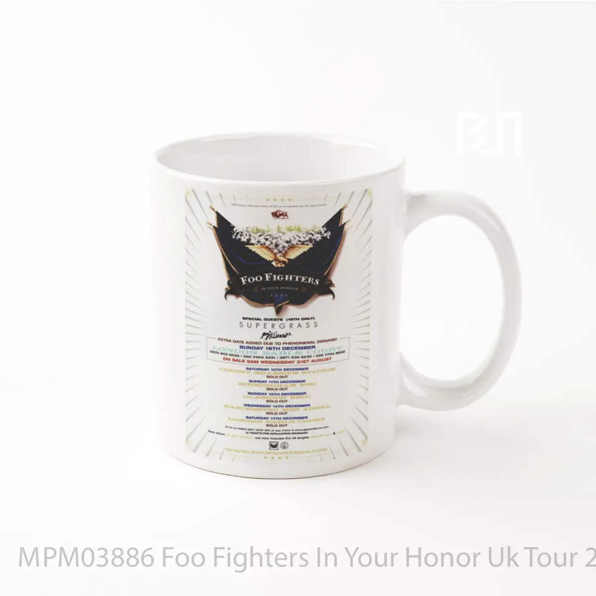 Mug Foo Fighters In Your Honor Uk Tour 2005 MPM03886