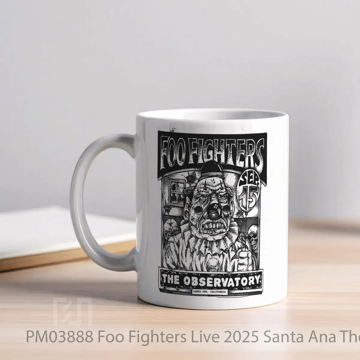 Mug Foo Fighters Live 2025 Santa Ana The Observatory MPM03888 - All-side / Desain