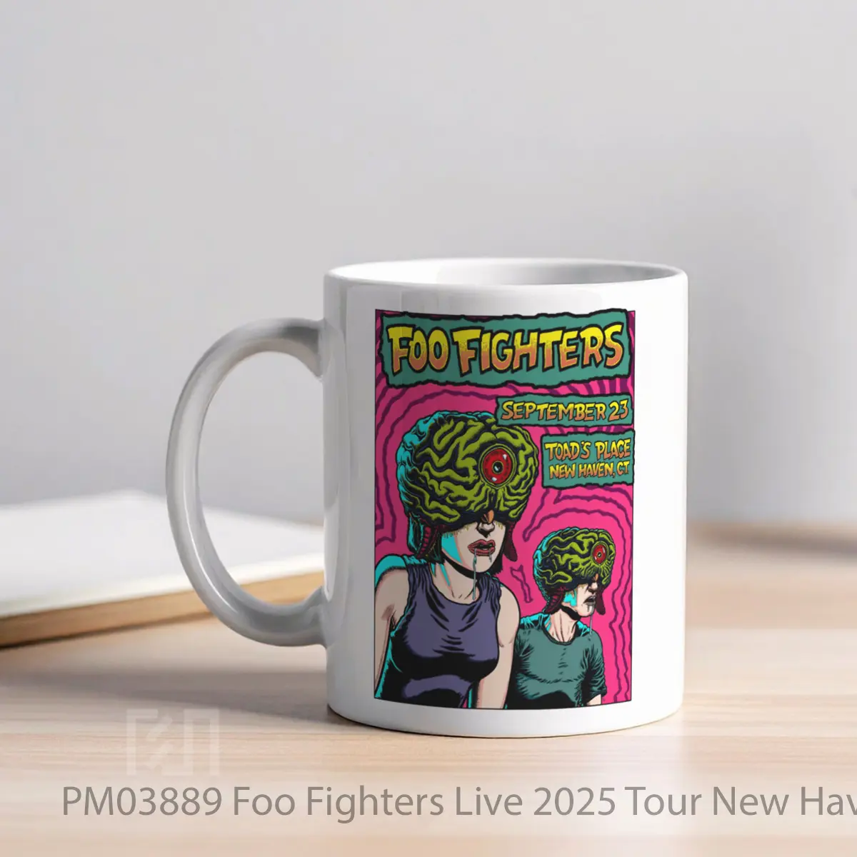 Mug Foo Fighters Live 2025 Tour New Haven Toads Place MPM03889 - All-side / Desain