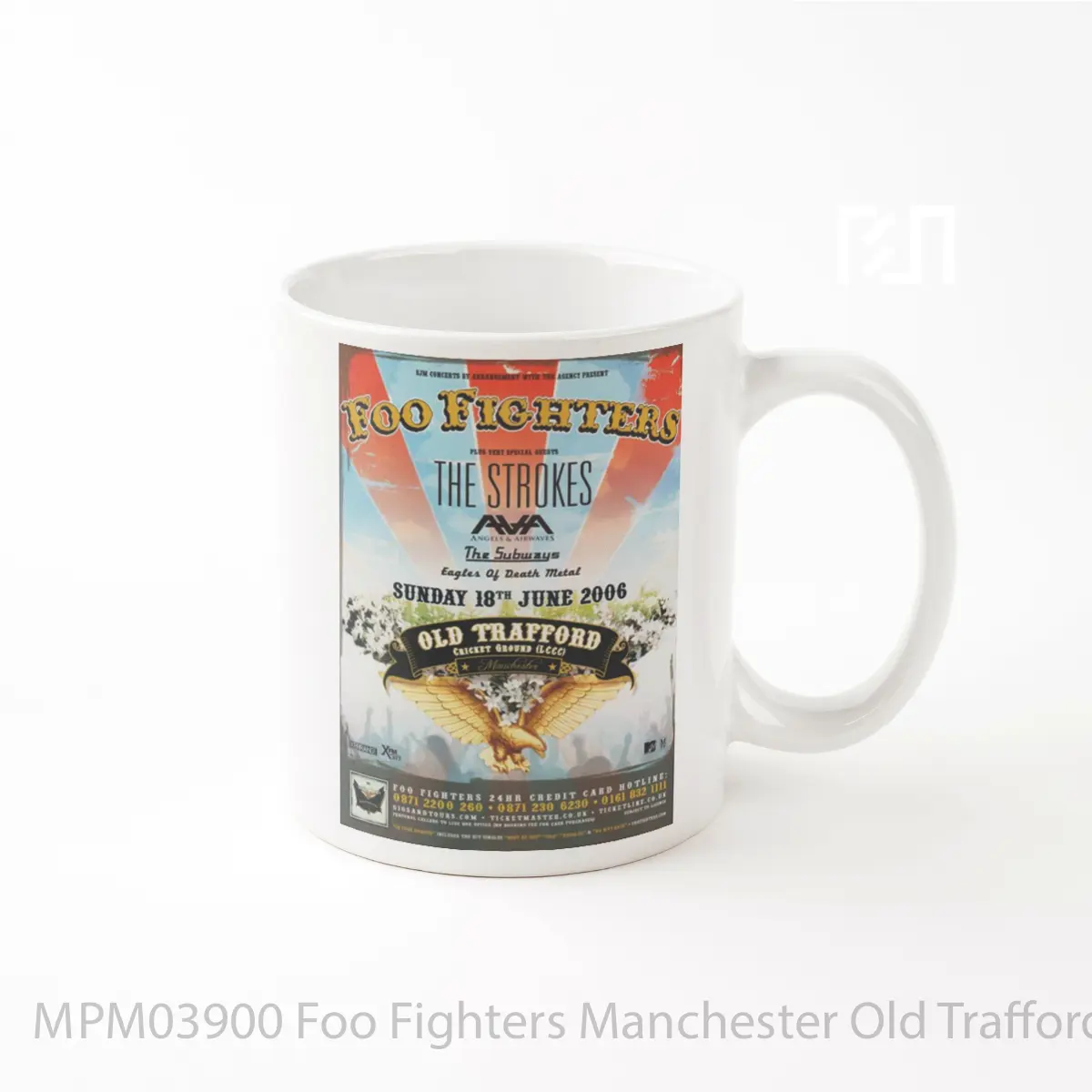 Mug Foo Fighters Manchester Old Trafford 2006 MPM03900