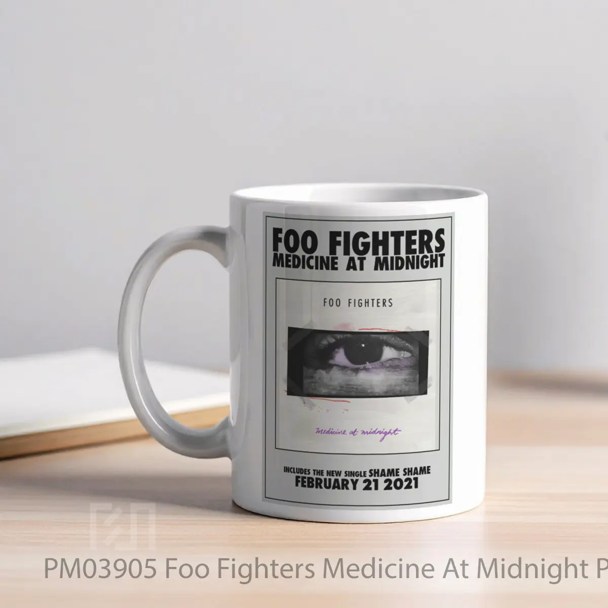 Mug Foo Fighters Medicine At Midnight MPM03905 - All-side / Desain