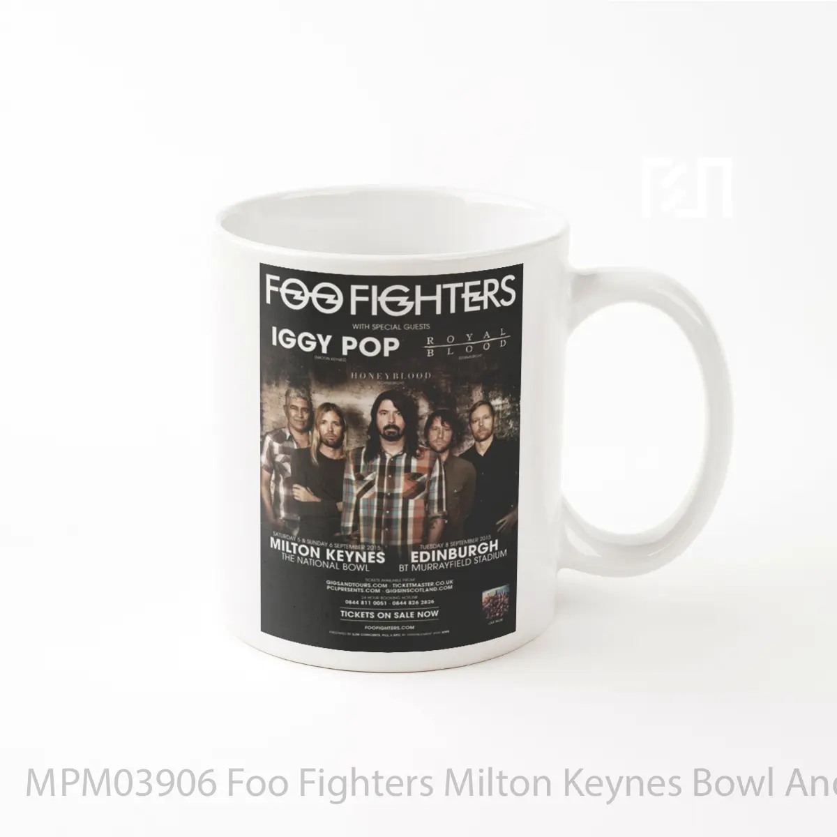 Mug Foo Fighters Milton Keynes Bowl And Edinburgh Stadium MPM03906