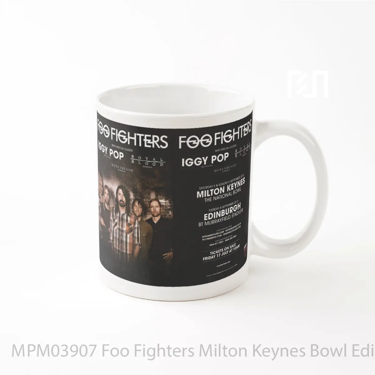 Mug Foo Fighters Milton Keynes Bowl Edinburgh Stadium MPM03907