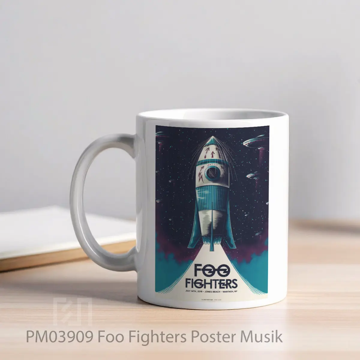 Mug Foo Fighters MPM03909 - All-side / Desain