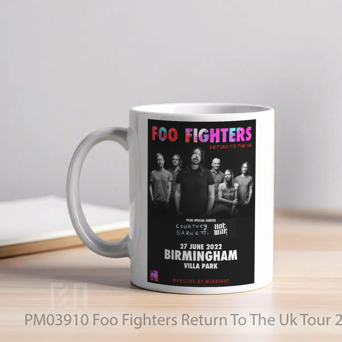 Mug Foo Fighters Return To The Uk Tour 2022 Birmingham MPM03910 - All-side / Desain