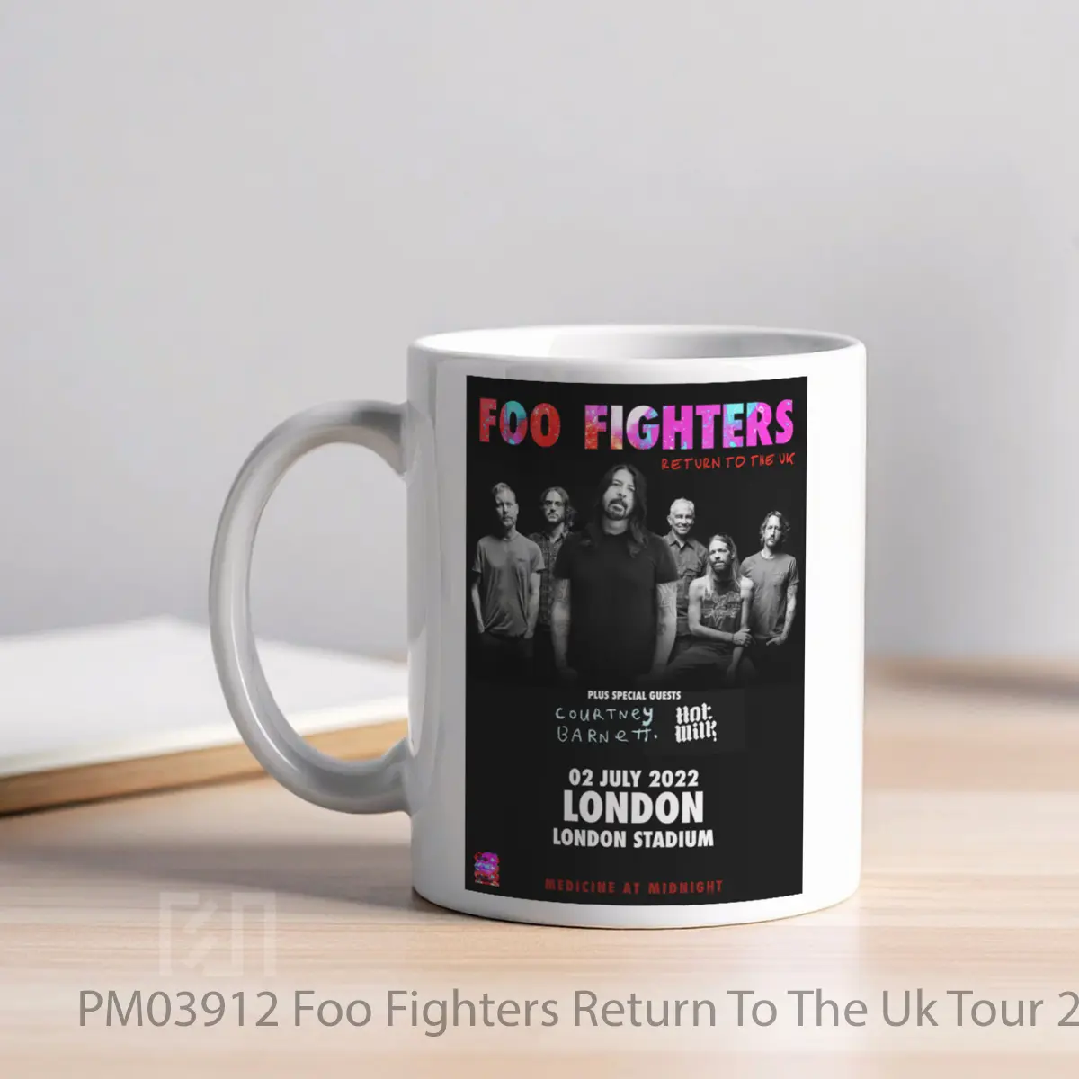 Mug Foo Fighters Return To The Uk Tour 2022 London MPM03912 - All-side / Desain