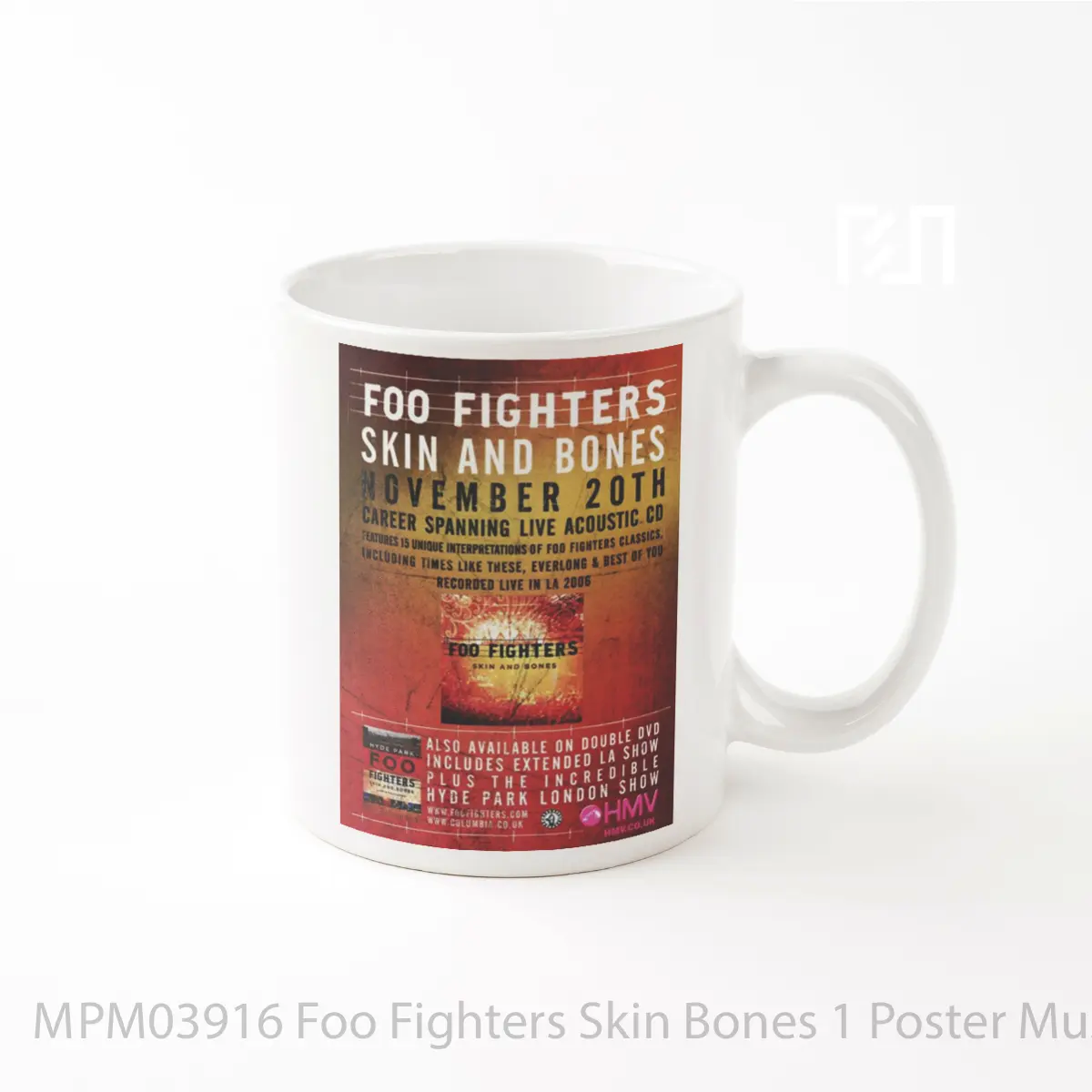 Mug Foo Fighters Skin Bones 1 MPM03916