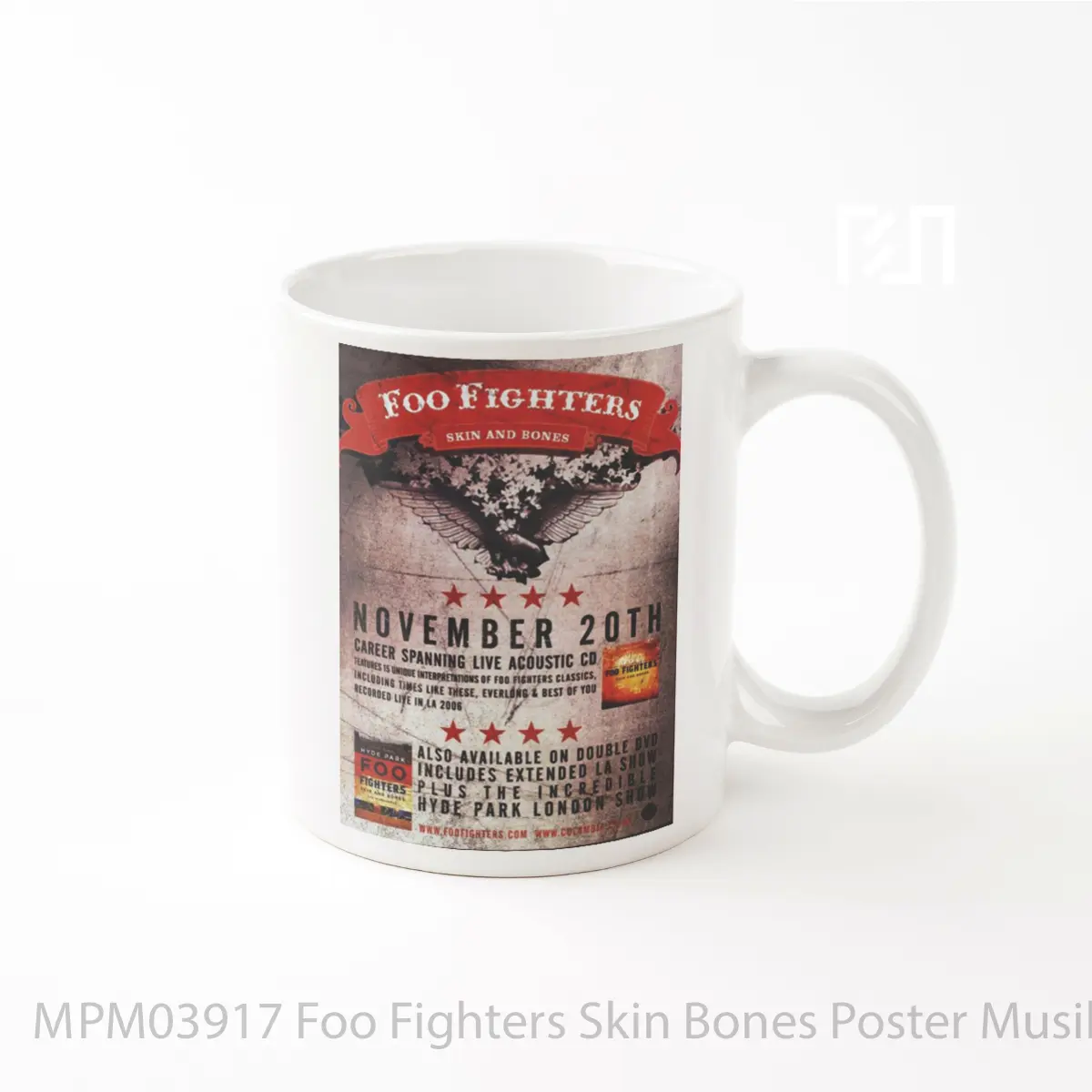 Mug Foo Fighters Skin Bones MPM03917
