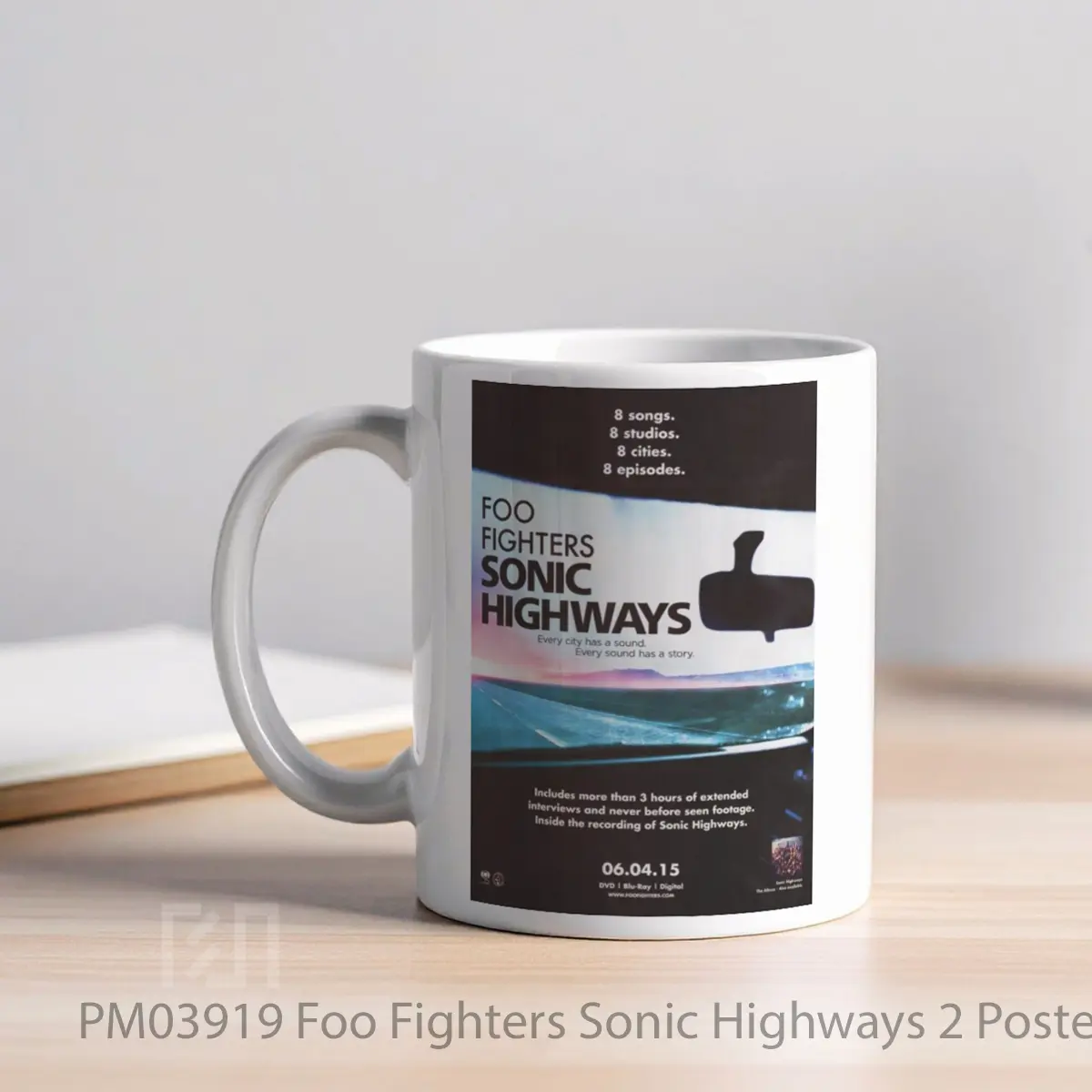 Mug Foo Fighters Sonic Highways 2 MPM03919 - All-side / Desain