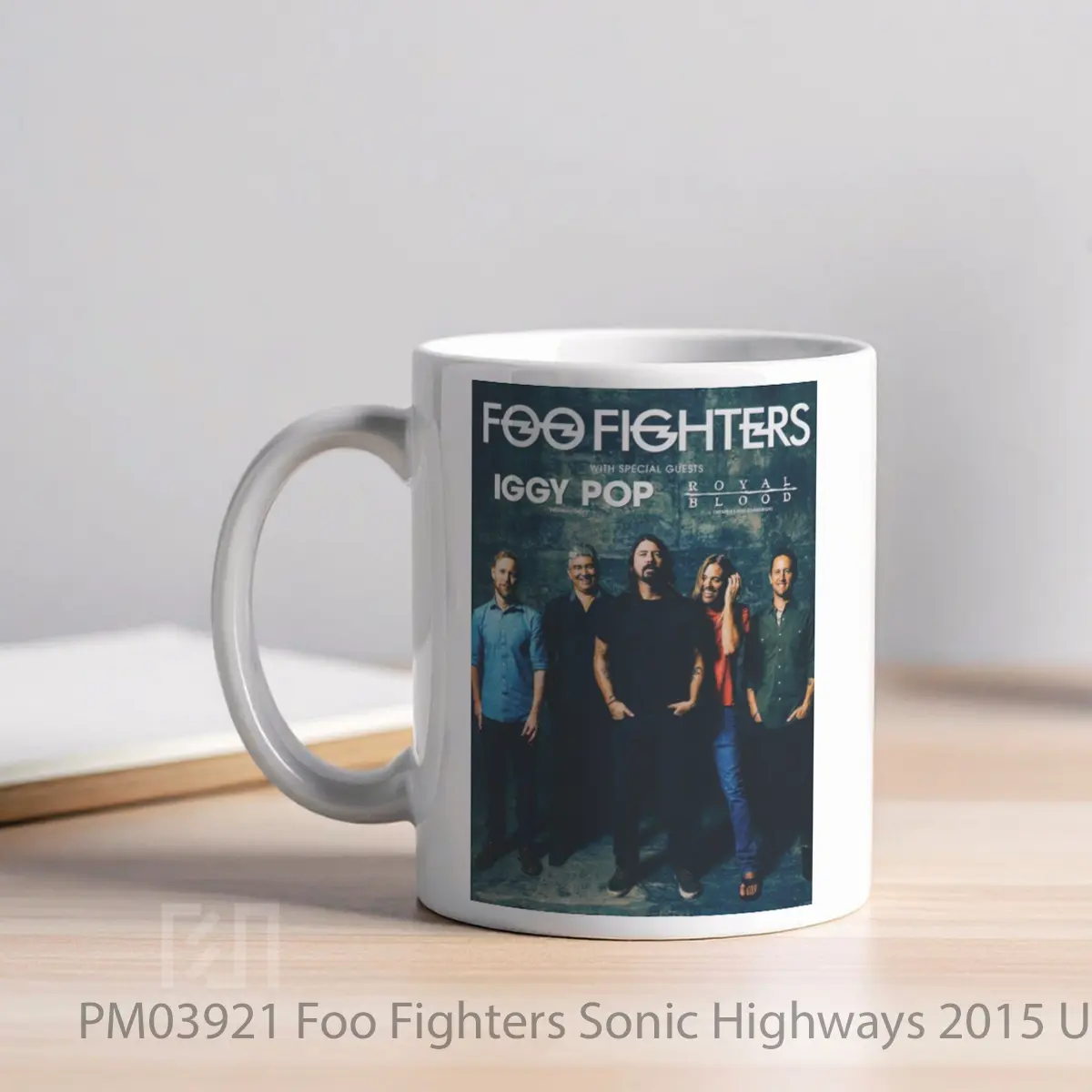 Mug Foo Fighters Sonic Highways 2015 Uk Tour MPM03921 - All-side / Desain