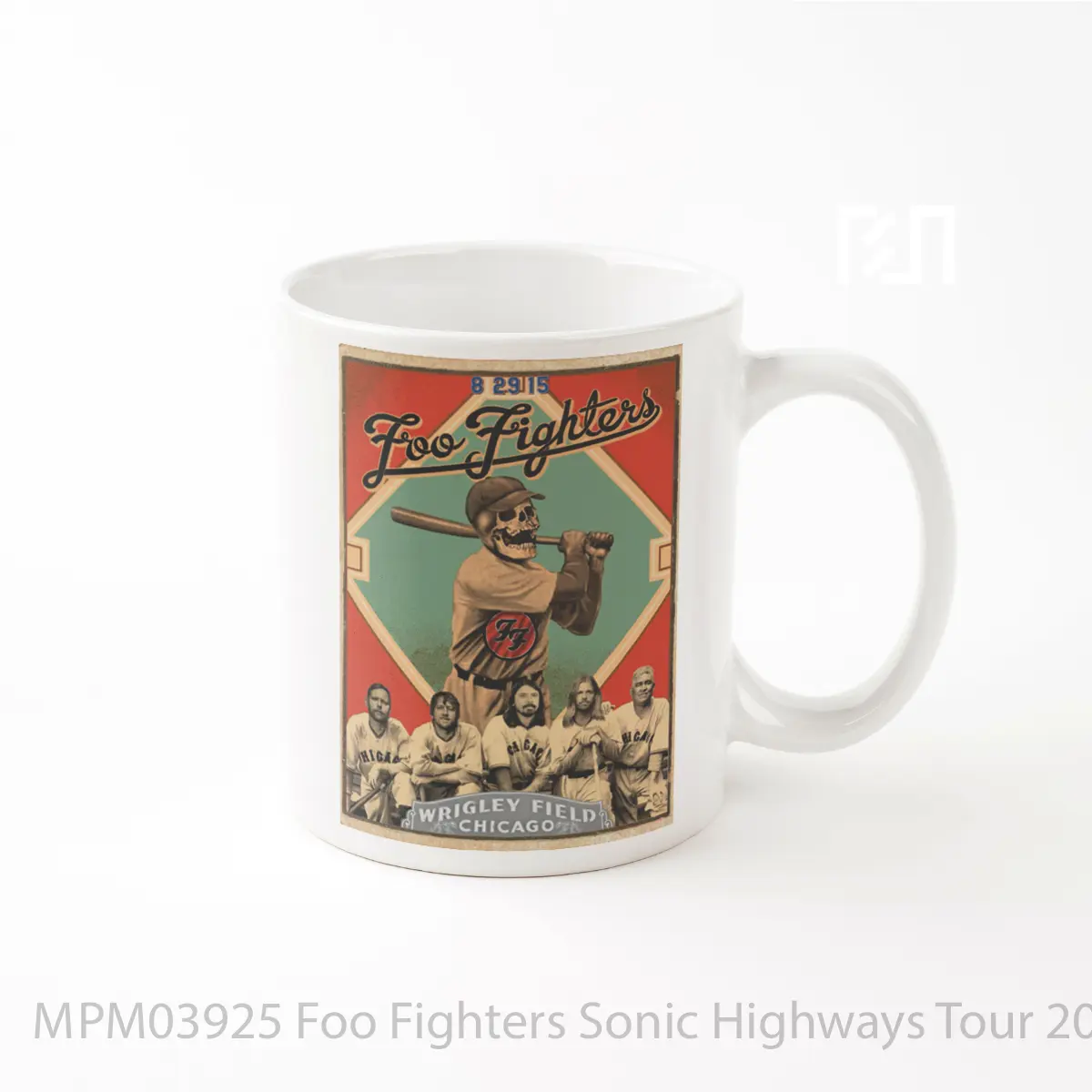 Mug Foo Fighters Sonic Highways Tour 2015 Wrigley Field MPM03925