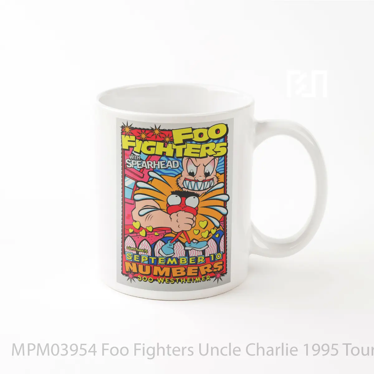 Mug Foo Fighters Uncle Charlie 1995 Tour MPM03954