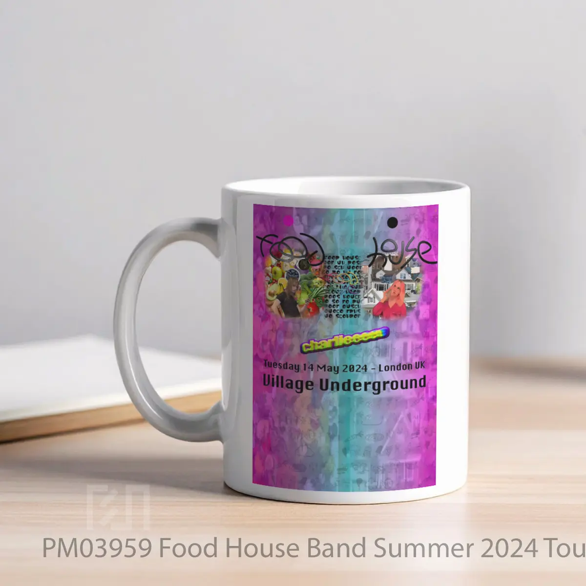Mug Food House Band Summer 2024 Tour MPM03959 - All-side / Desain