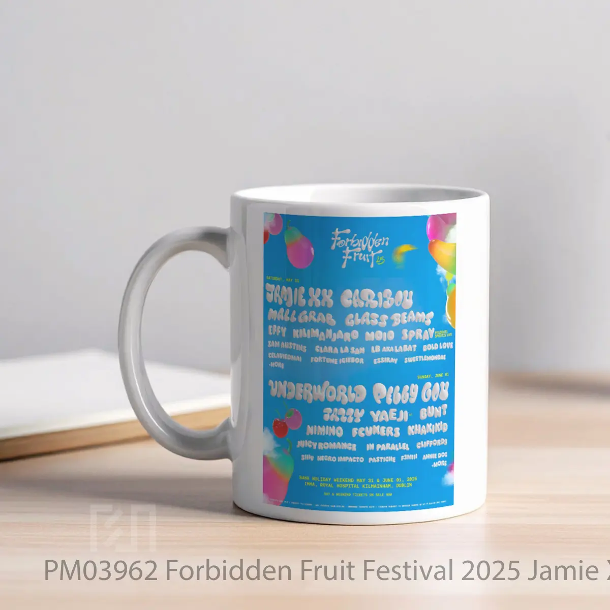 Mug Forbidden Fruit Festival 2025 Jamie Xx MPM03962 - All-side / Desain