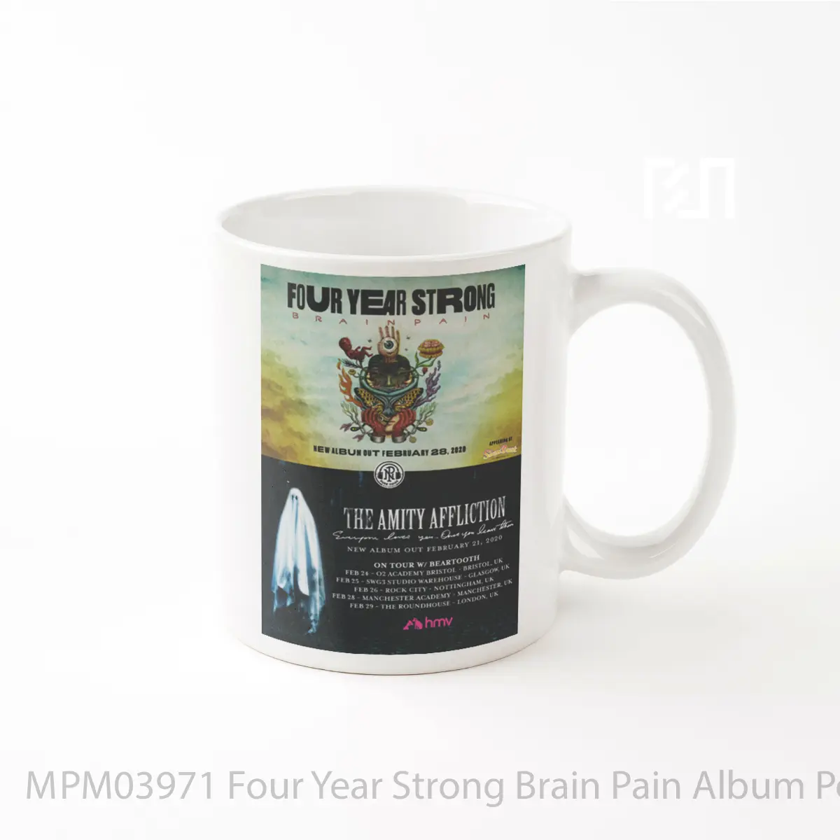 Mug Four Year Strong Brain Pain Album MPM03971