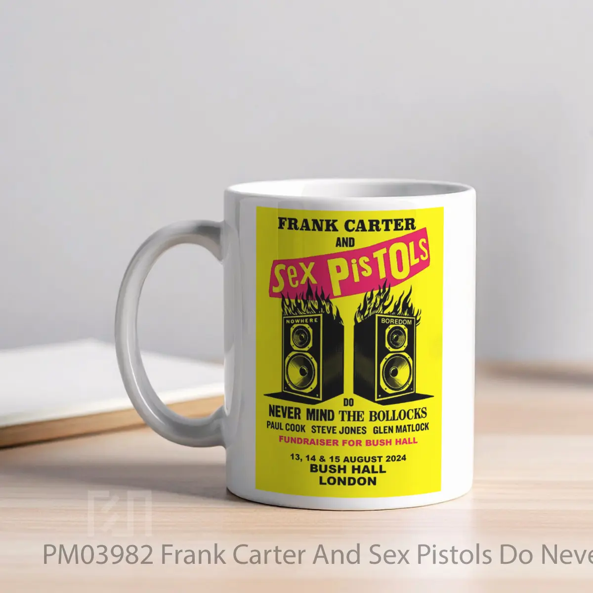 Mug Frank Carter And Sex Pistols Do Never Mind The Bollocks Tour MPM03982 - All-side / Desain
