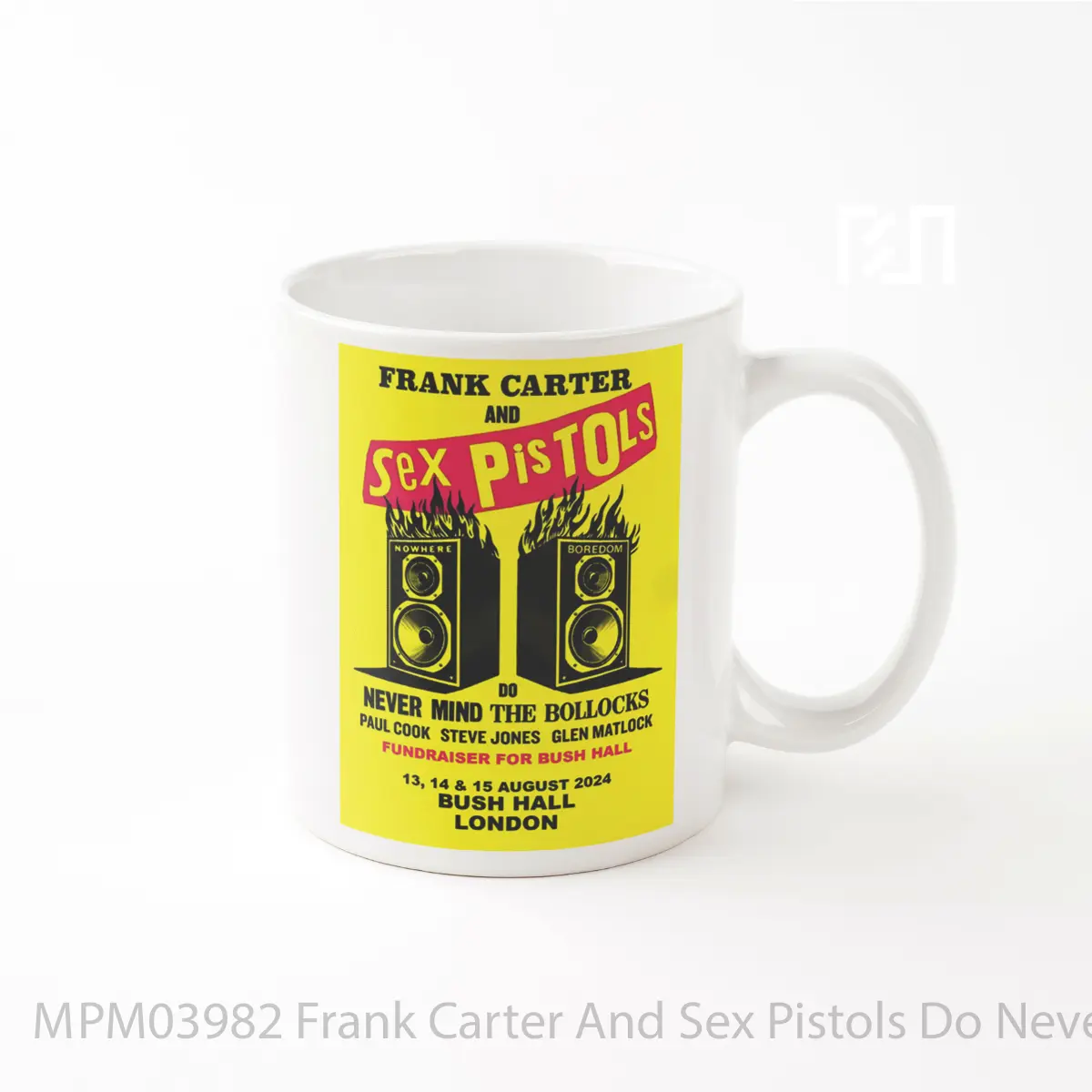 Mug Frank Carter And Sex Pistols Do Never Mind The Bollocks Tour MPM03982