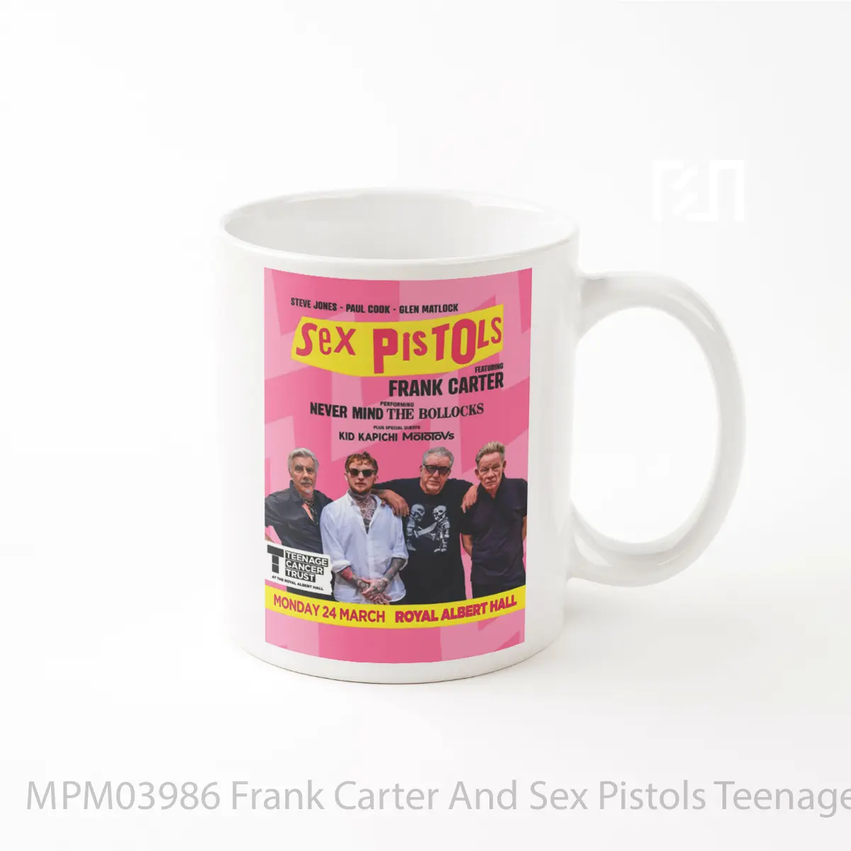 Mug Frank Carter And Sex Pistols Teenage Cancer Trust 2025 MPM03986
