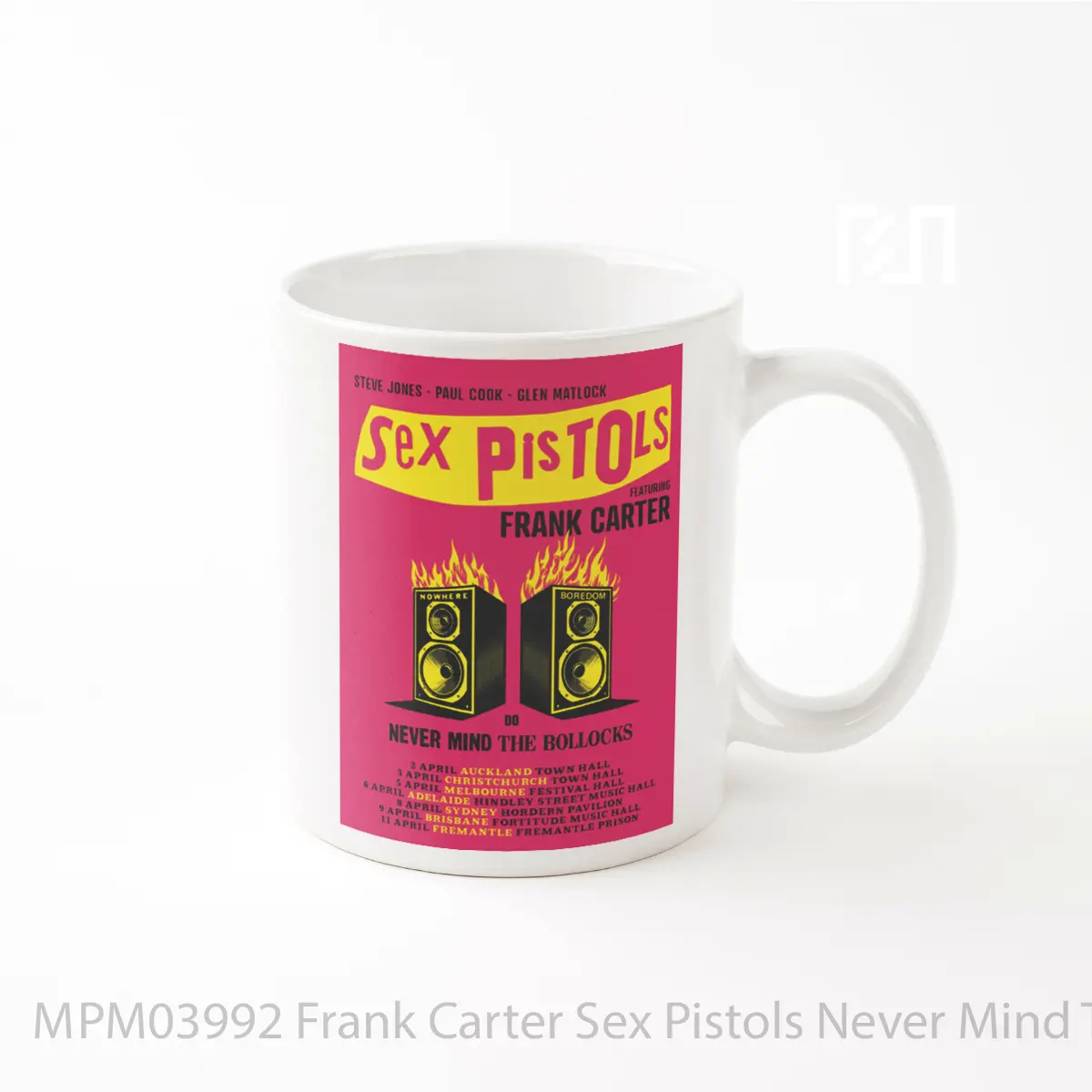 Mug Frank Carter Sex Pistols Never Mind The Bollocks Nz Australia 2025 MPM03992