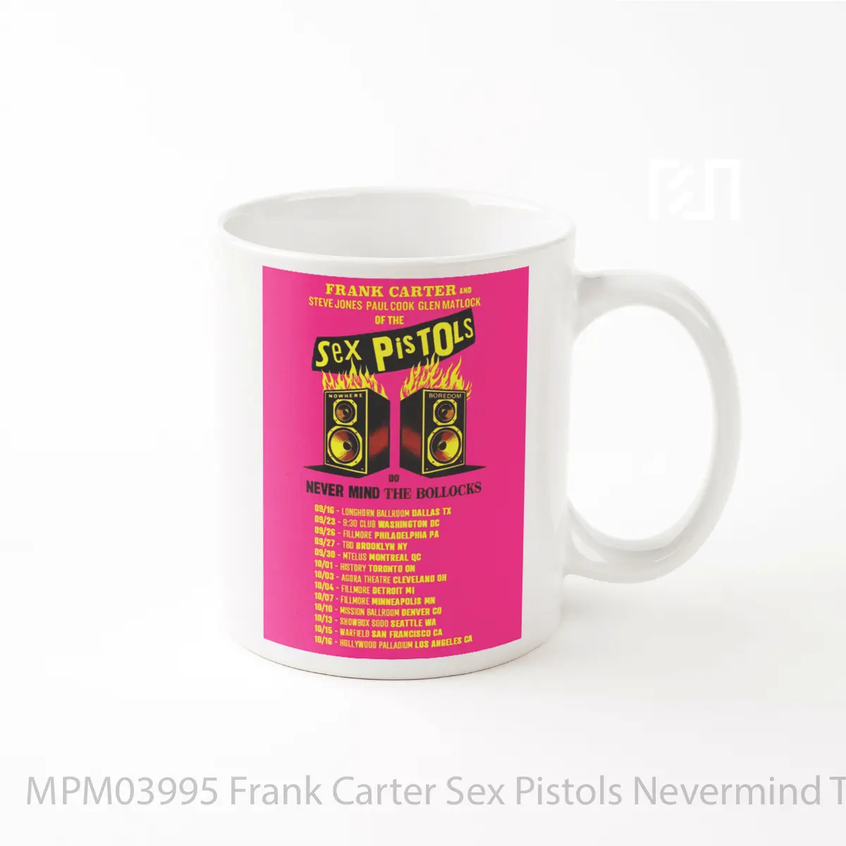 Mug Frank Carter Sex Pistols Nevermind The Bollocks 1 MPM03995