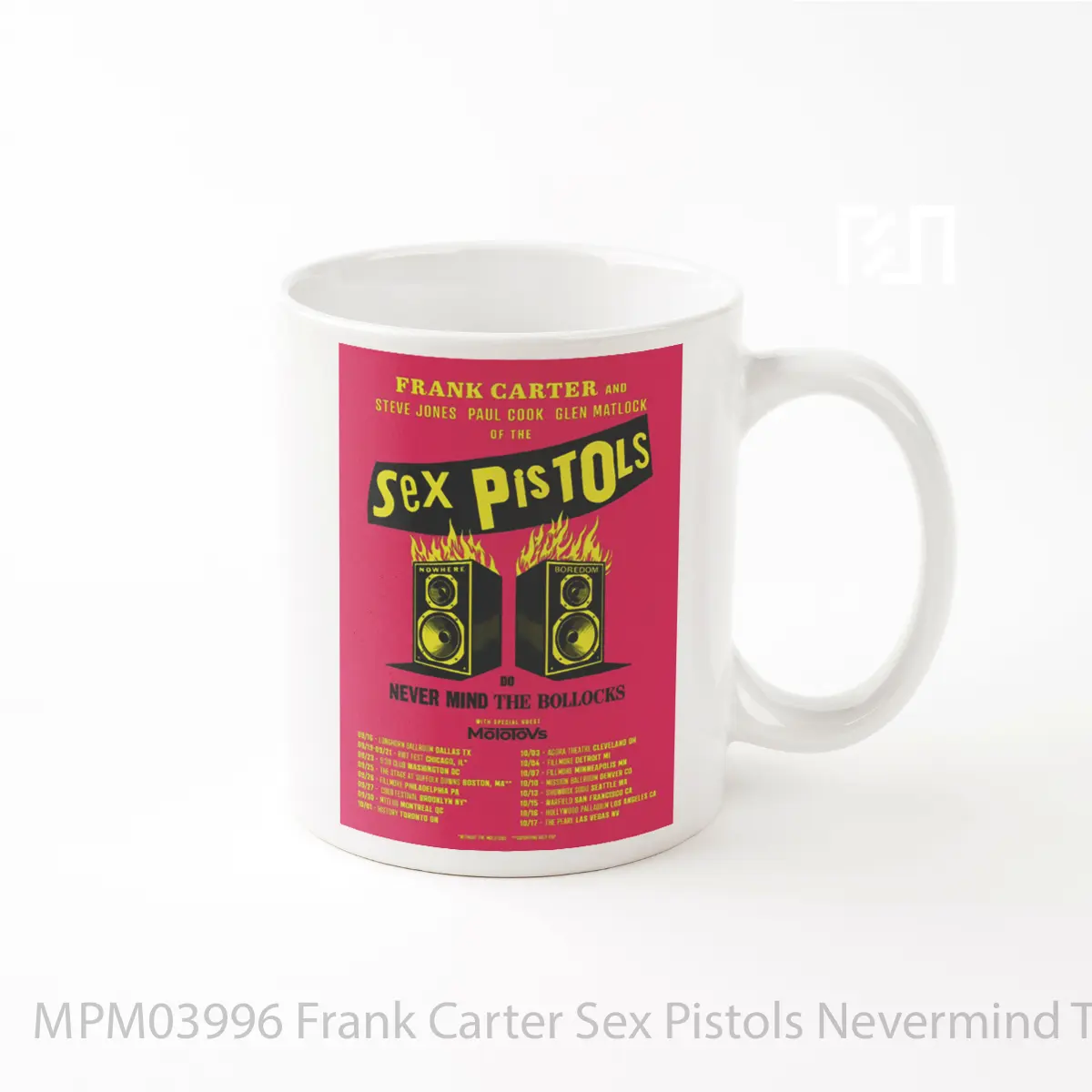 Mug Frank Carter Sex Pistols Nevermind The Bollocks MPM03996