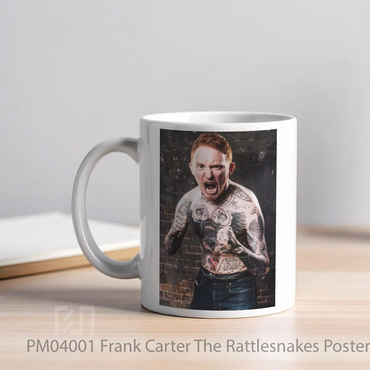 Mug Frank Carter The Rattlesnakes MPM04001 - All-side / Desain