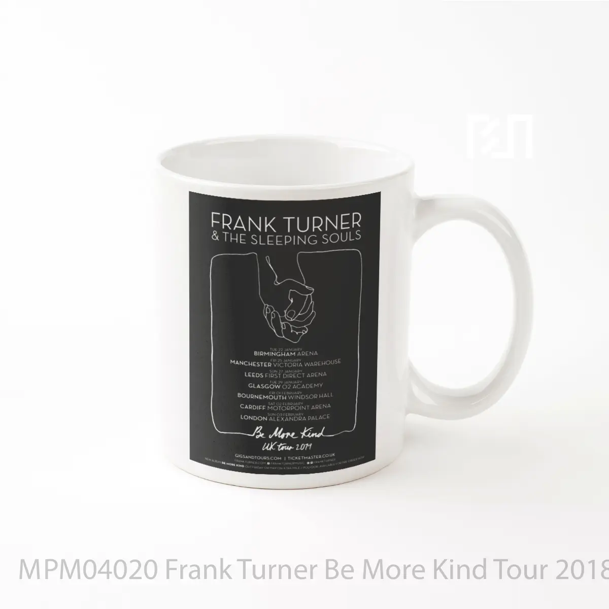 Mug Frank Turner Be More Kind Tour 2018 MPM04020