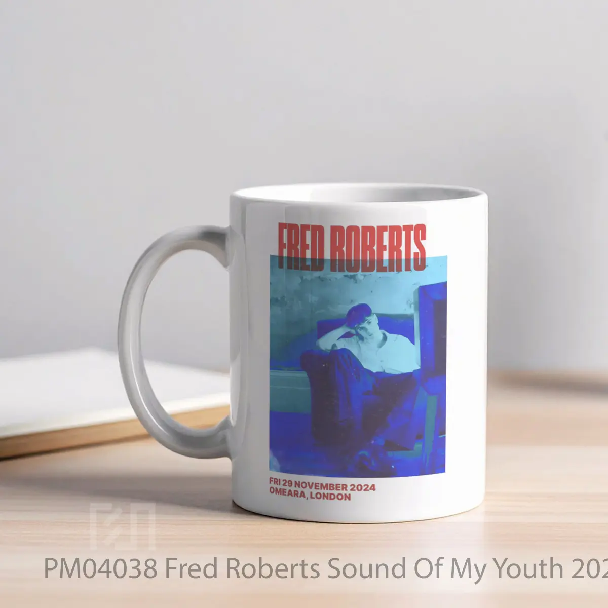 Mug Fred Roberts Sound Of My Youth 2024 Tour London Omeara MPM04038 - All-side / Desain
