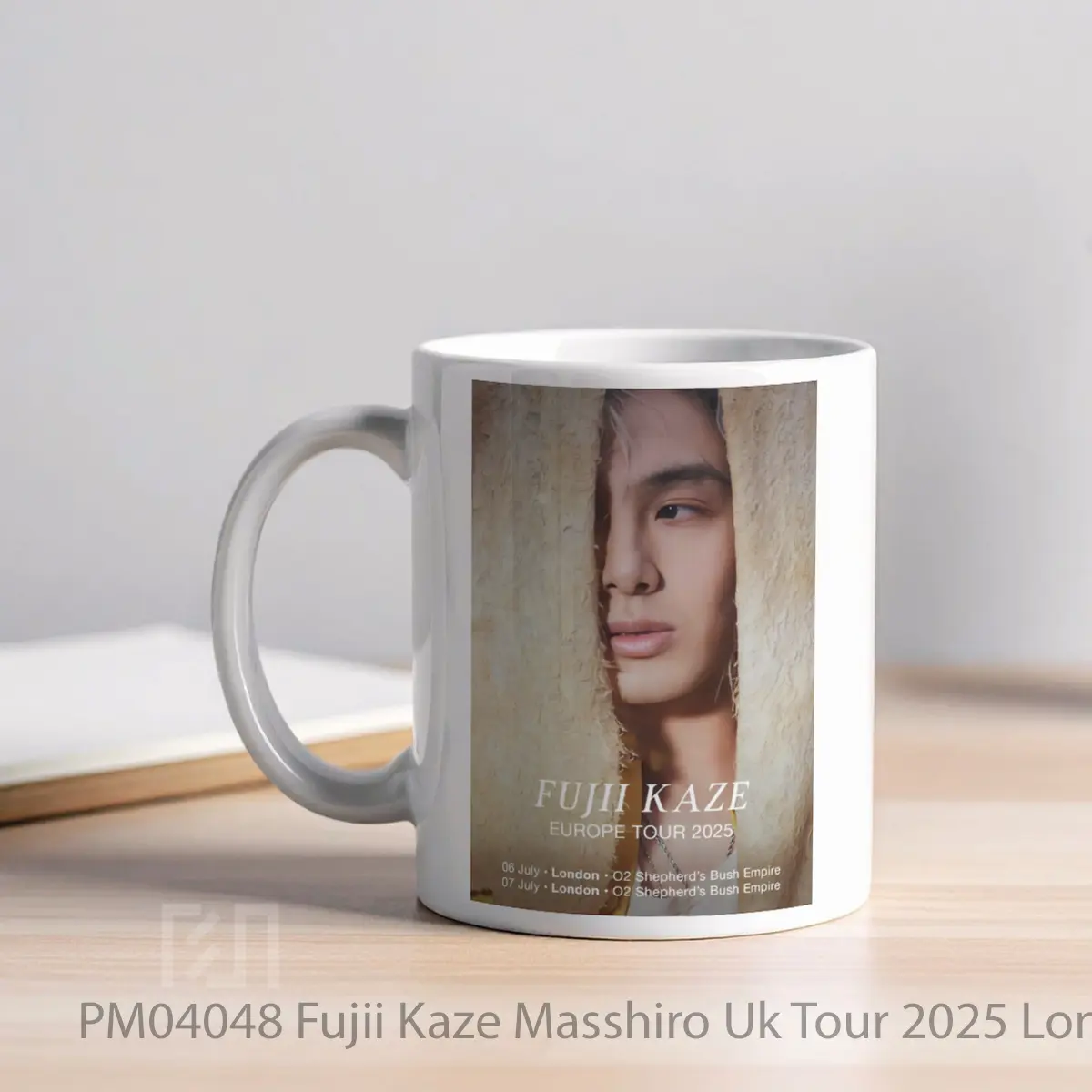 Mug Fujii Kaze Masshiro Uk Tour 2025 London Shepherd S Bush Empire MPM04048 - All-side / Desain