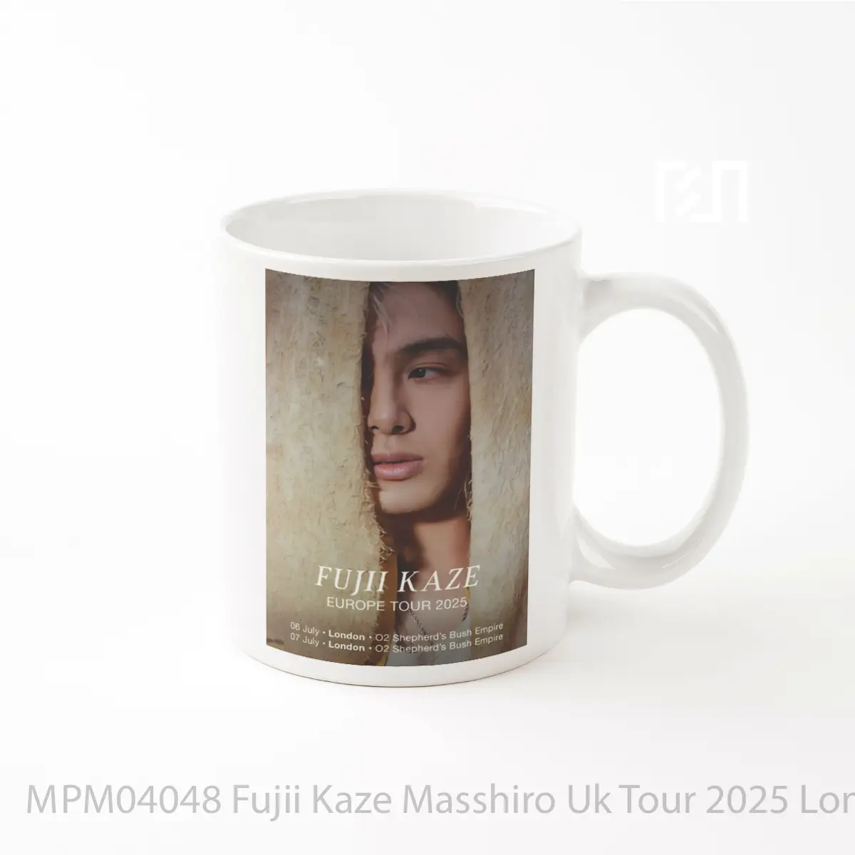 Mug Fujii Kaze Masshiro Uk Tour 2025 London Shepherd S Bush Empire MPM04048