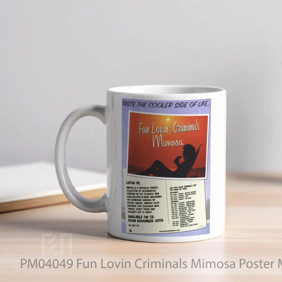 Mug Fun Lovin Criminals Mimosa MPM04049 - All-side / Desain