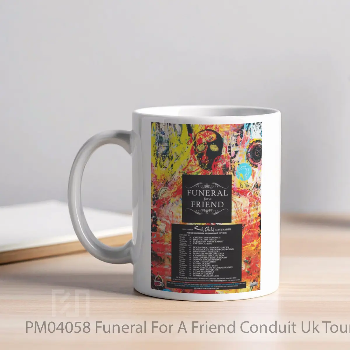 Mug Funeral For A Friend Conduit Uk Tour 2013 MPM04058 - All-side / Desain