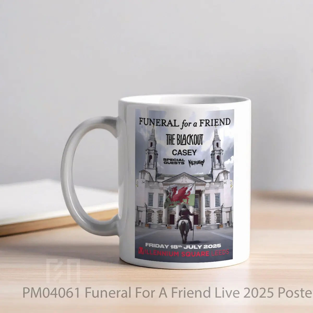 Mug Funeral For A Friend Live 2025 MPM04061 - All-side / Desain