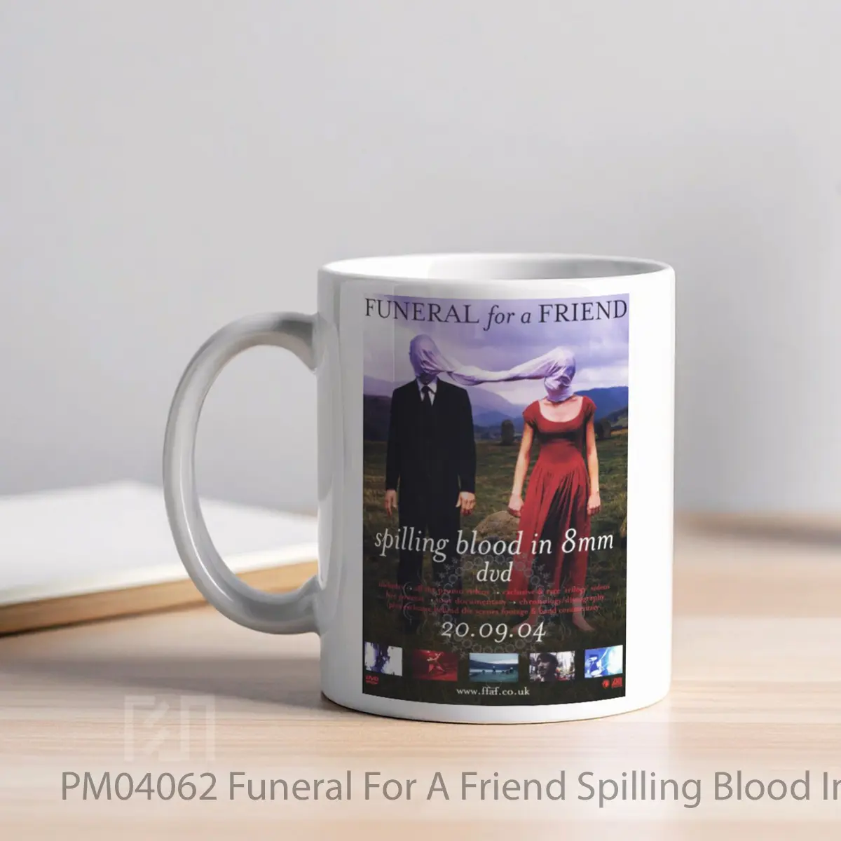 Mug Funeral For A Friend Spilling Blood In 8mm MPM04062 - All-side / Desain
