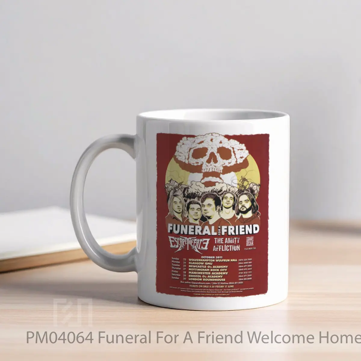 Mug Funeral For A Friend Welcome Home Armageddon 2011 MPM04064 - All-side / Desain