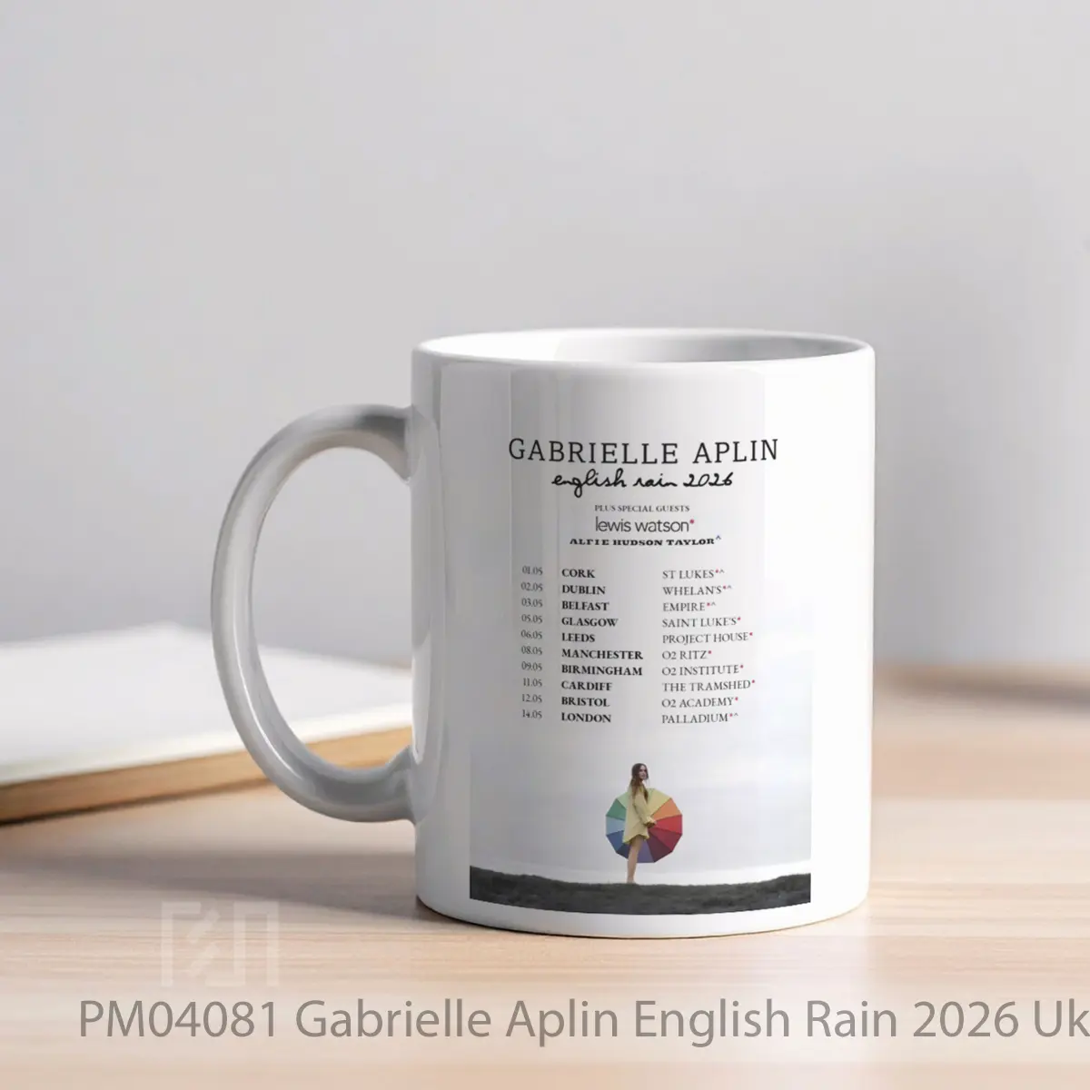 Mug Gabrielle Aplin English Rain 2026 Uk Ireland Tour MPM04081 - All-side / Desain