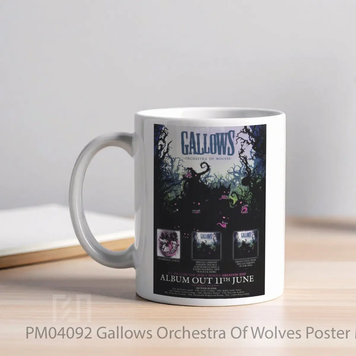 Mug Gallows Orchestra Of Wolves MPM04092 - All-side / Desain