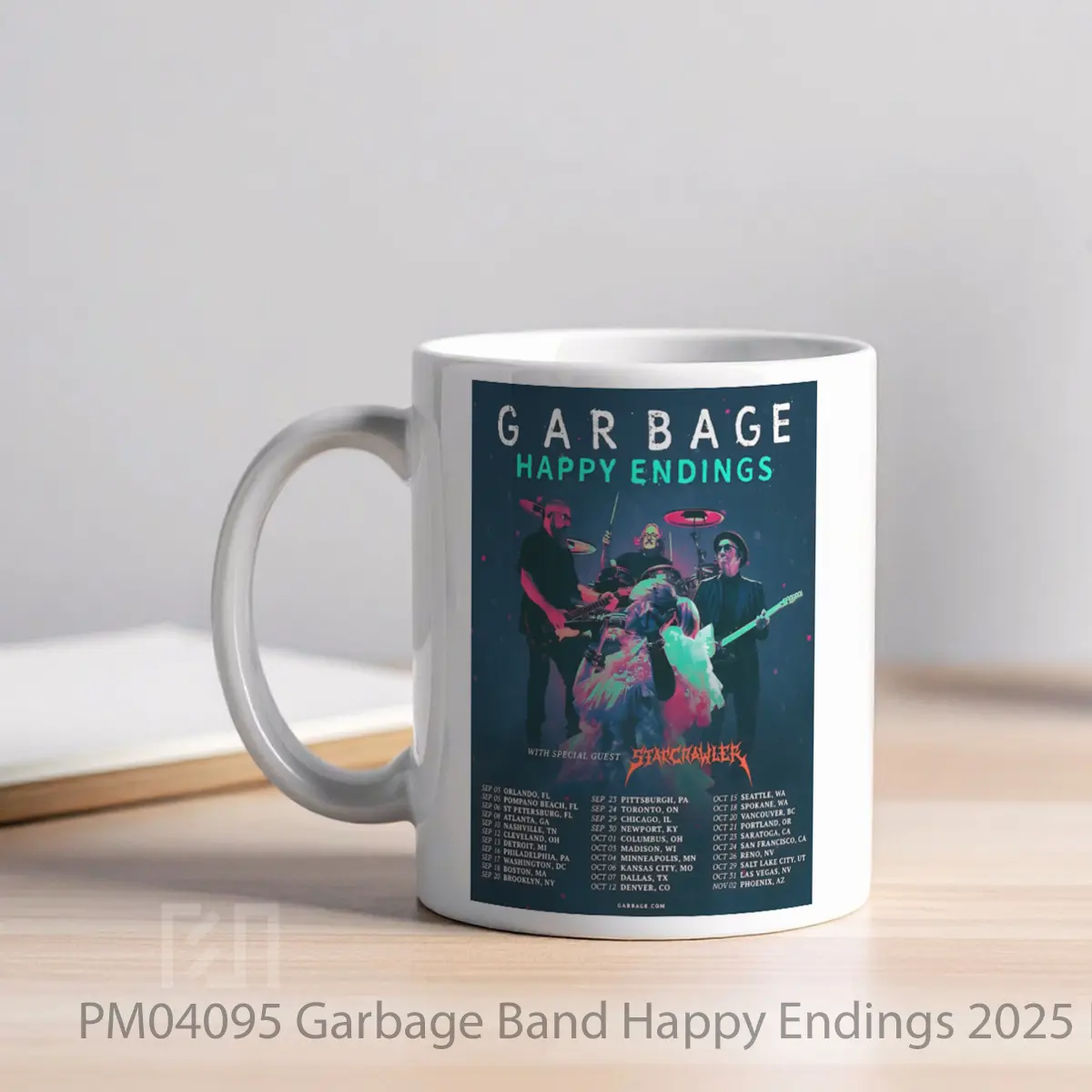 Mug Garbage Band Happy Endings 2025 North America To MPM04095 - All-side / Desain