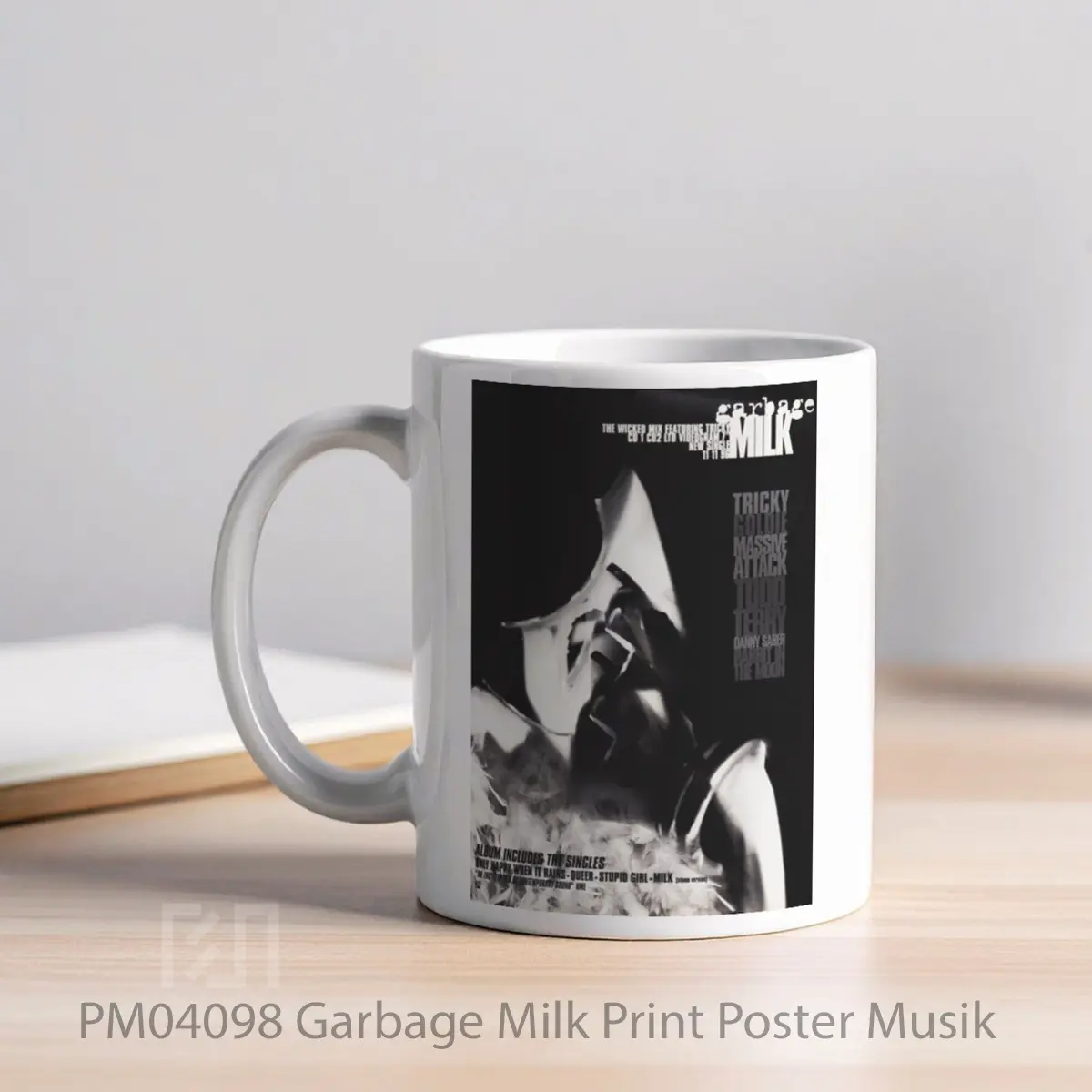 Mug Garbage Milk Print MPM04098 - All-side / Desain