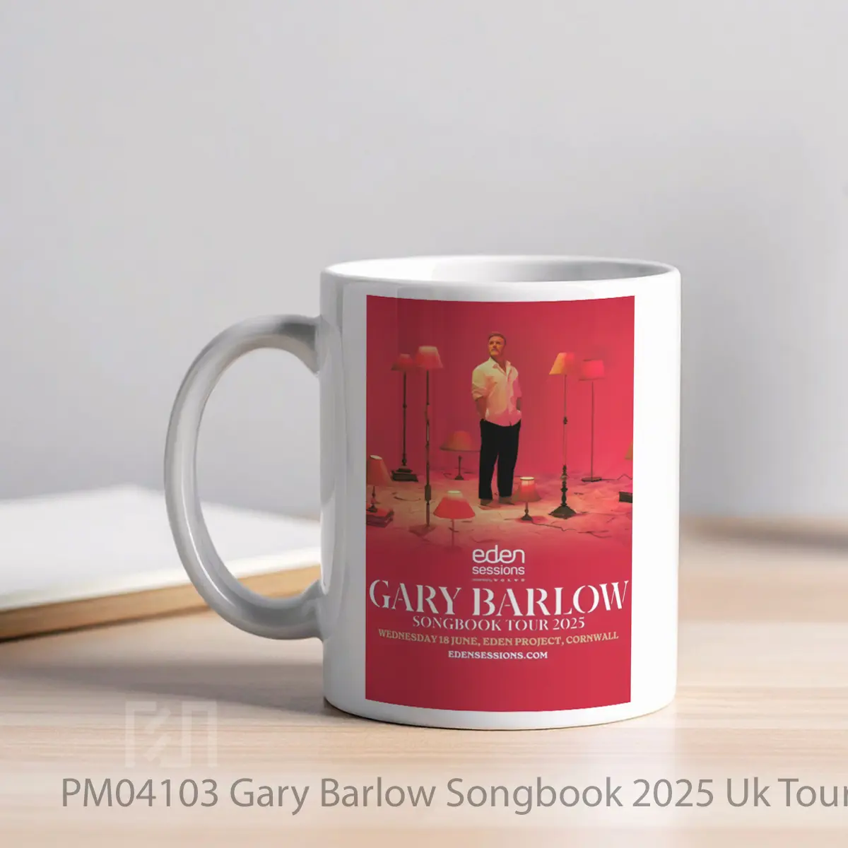 Mug Gary Barlow Songbook 2025 Uk Tour MPM04103 - All-side / Desain