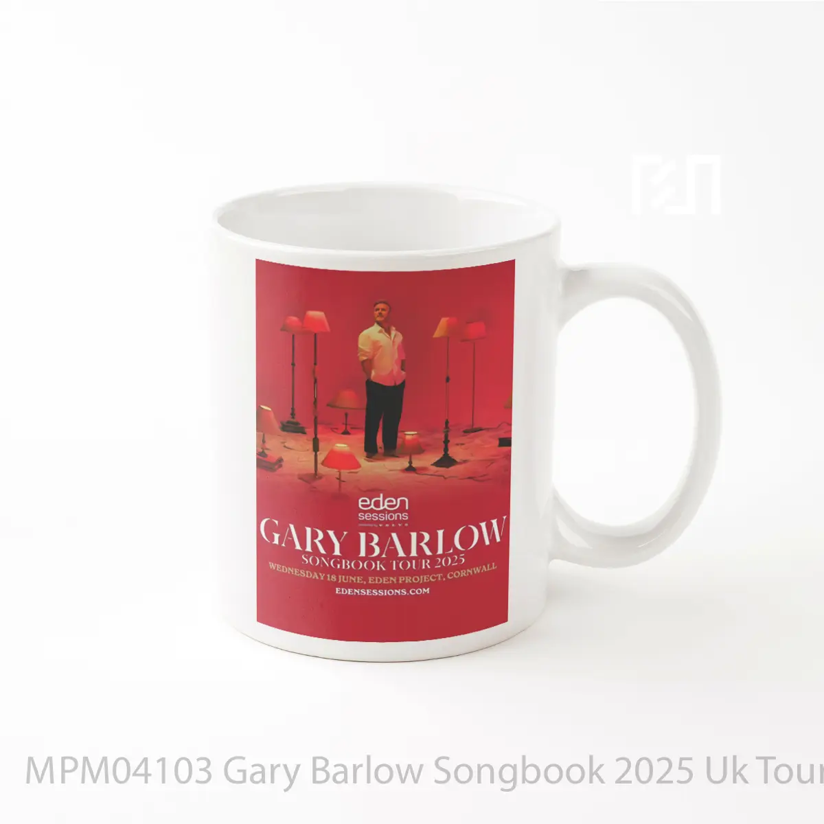 Mug Gary Barlow Songbook 2025 Uk Tour MPM04103