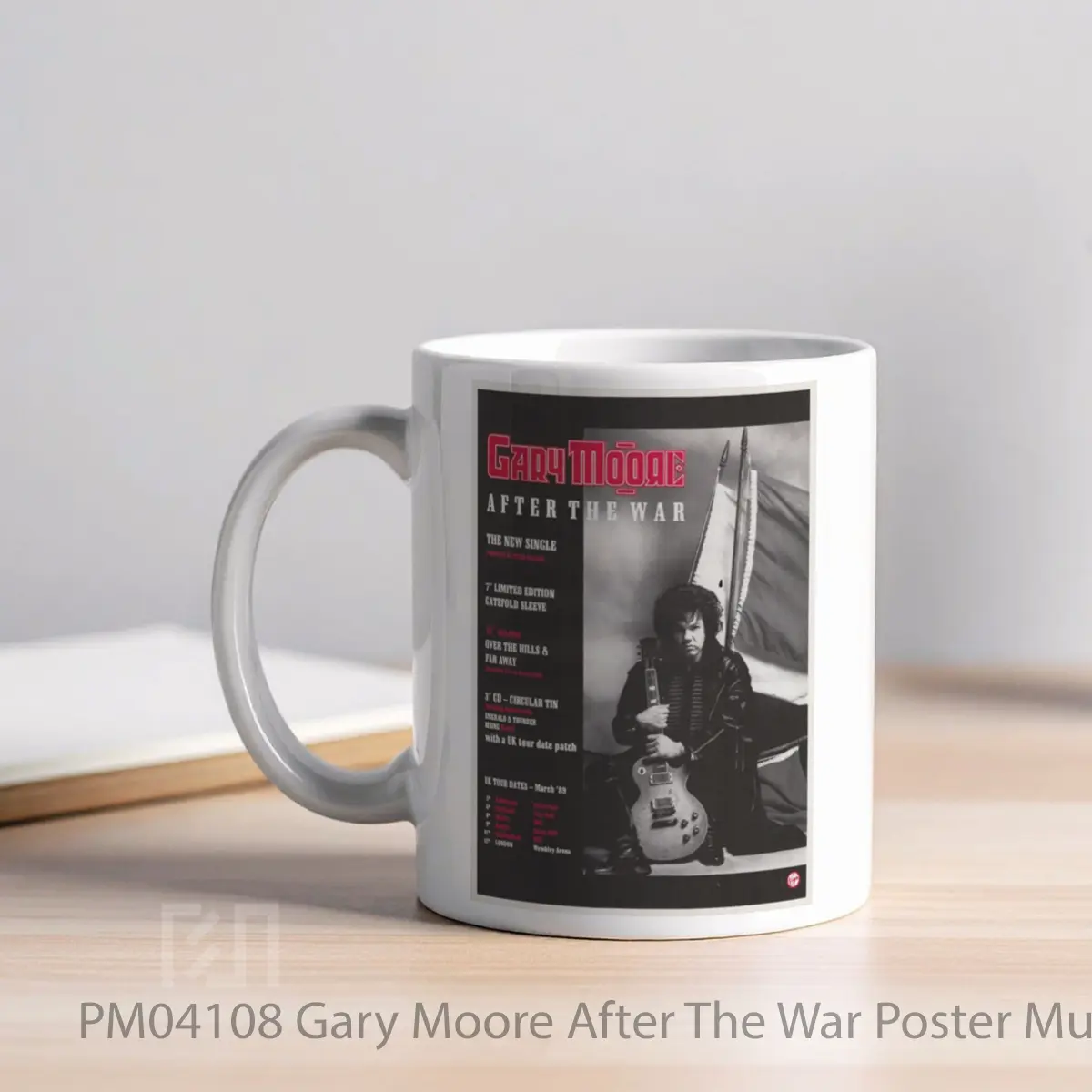 Mug Gary Moore After The War MPM04108 - All-side / Desain
