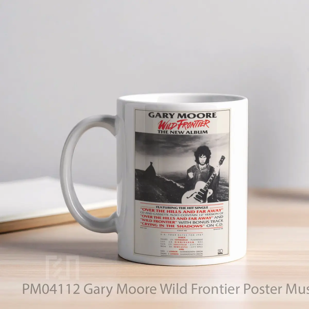 Mug Gary Moore Wild Frontier MPM04112 - Tampak Tengah
