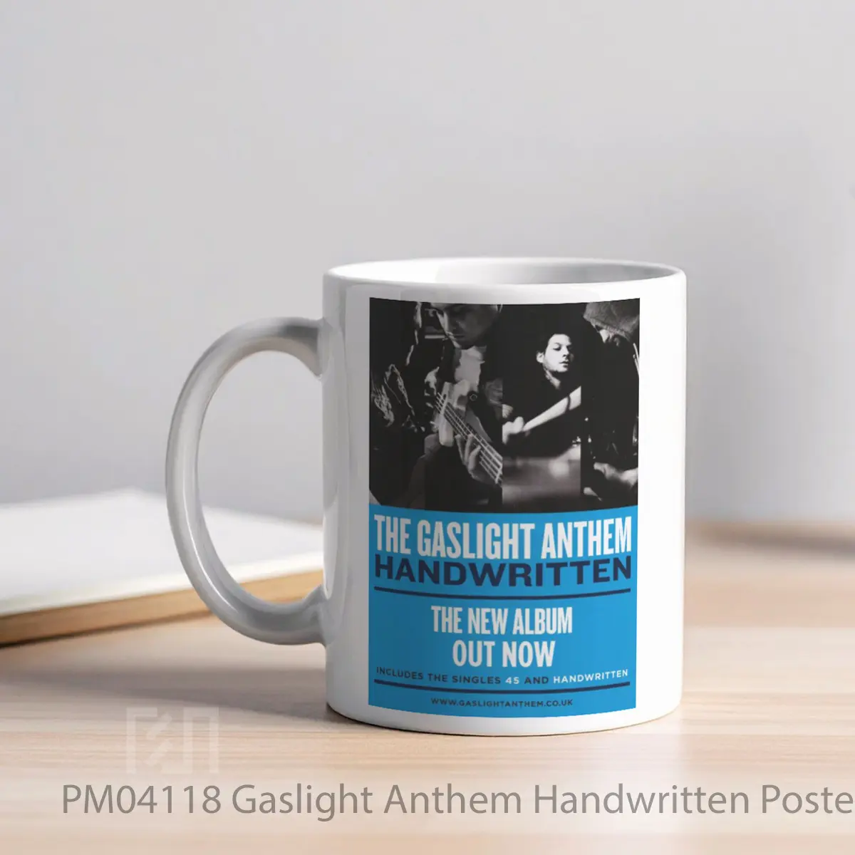 Mug Gaslight Anthem Handwritten MPM04118 - All-side / Desain