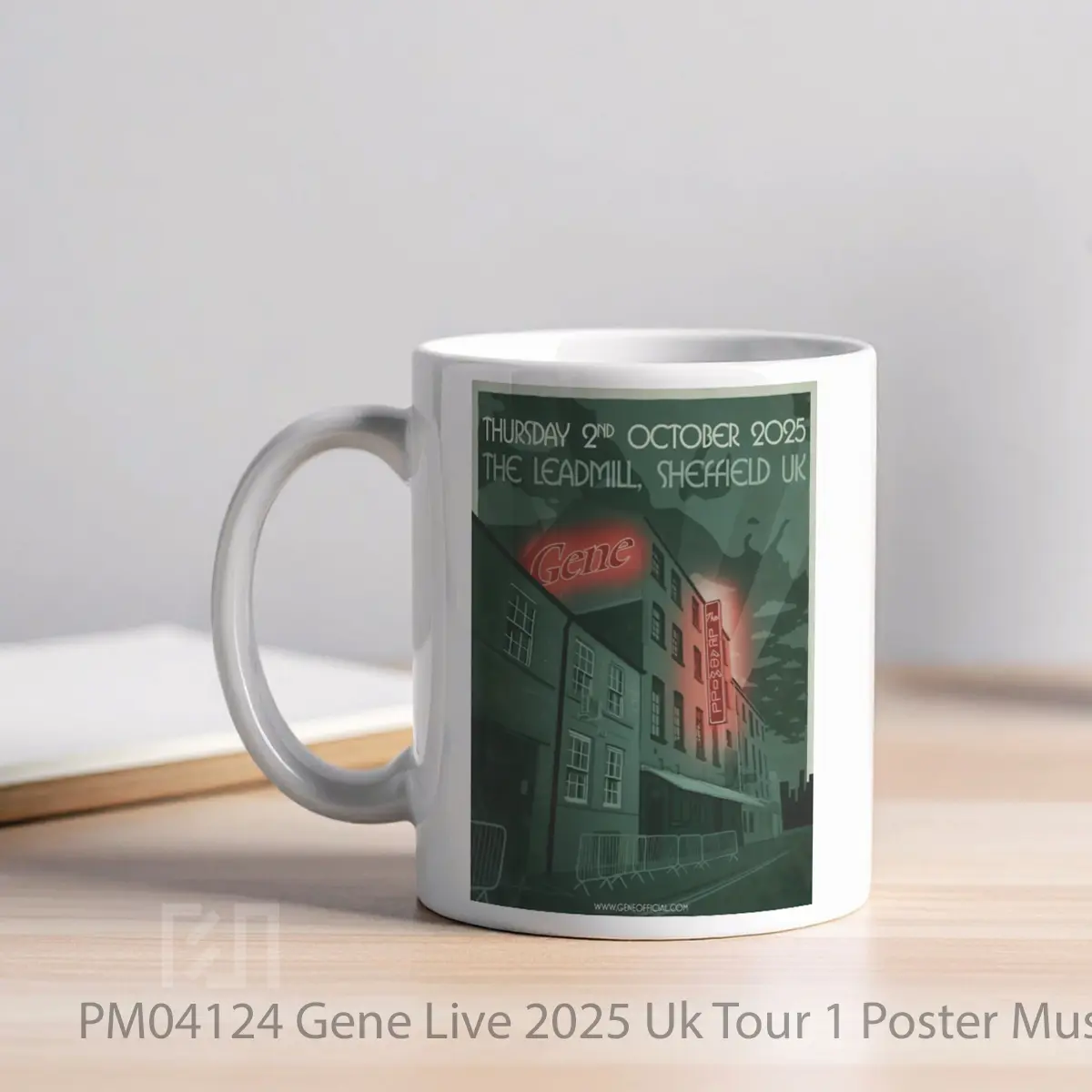 Mug Gene Live 2025 Uk Tour 1 MPM04124 - All-side / Desain