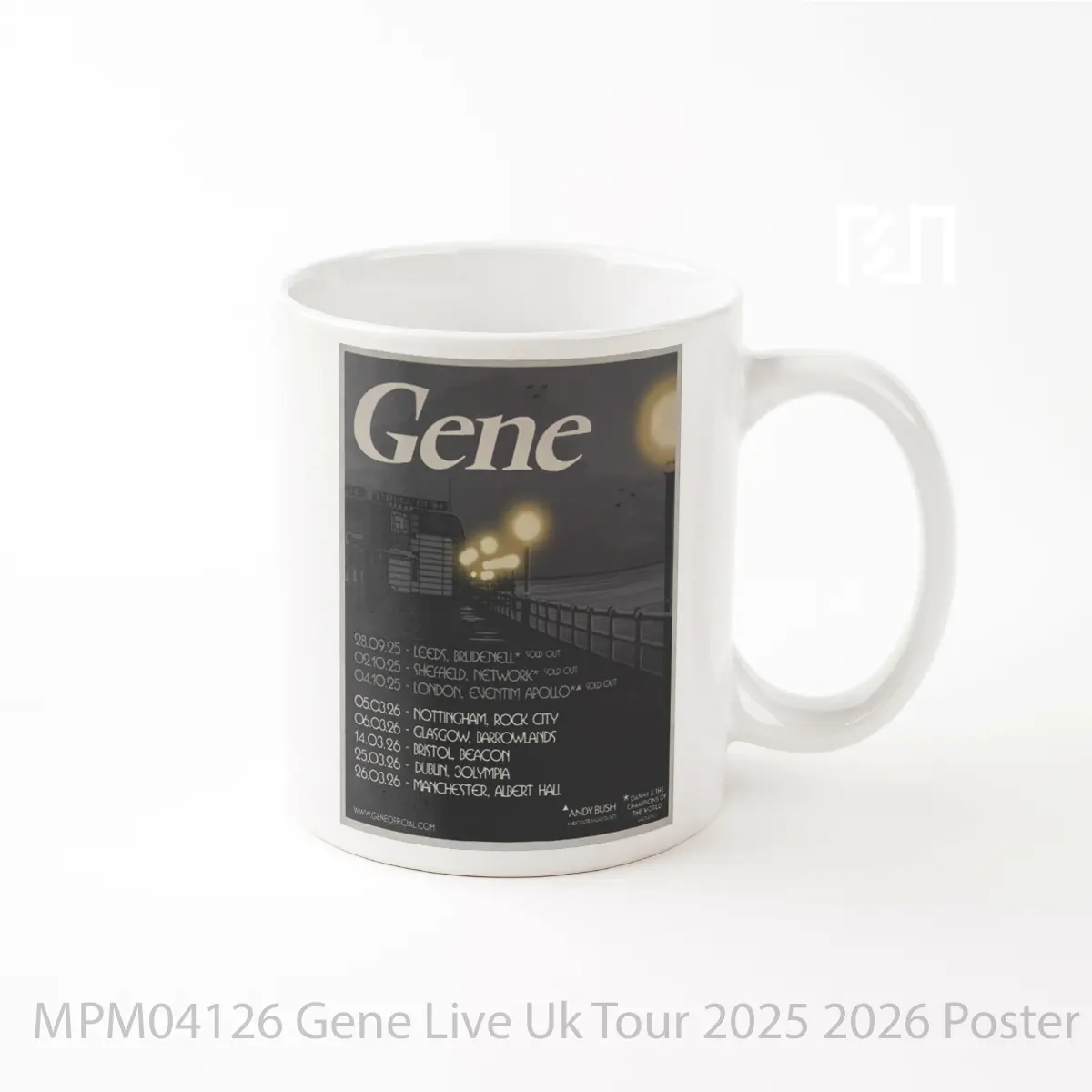 Mug Gene Live Uk Tour 2025 2026 MPM04126