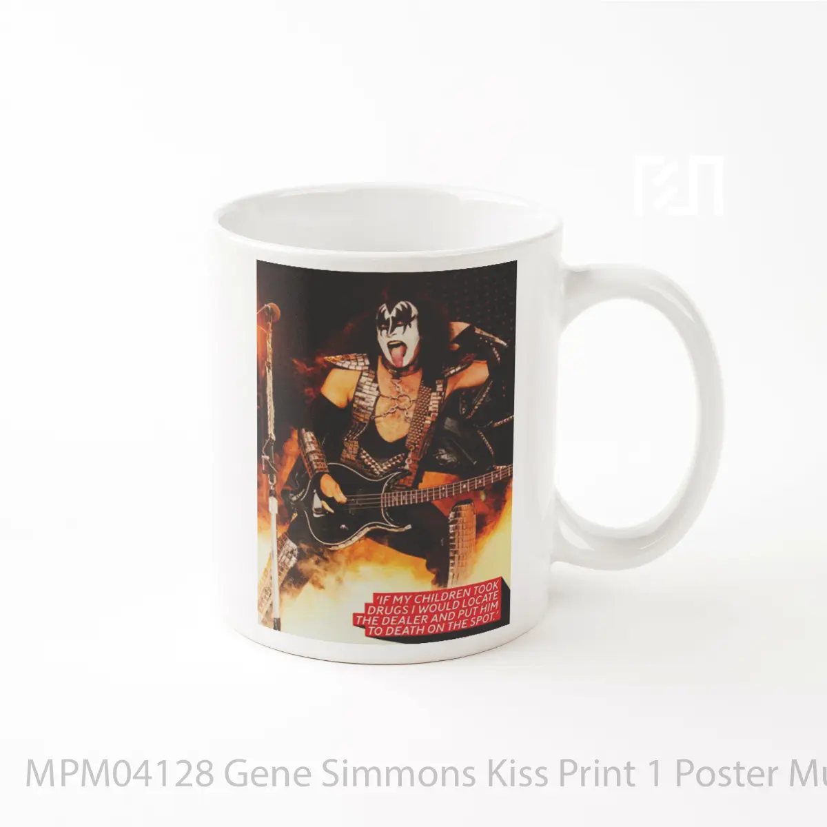 Mug Gene Simmons Kiss Print 1 MPM04128