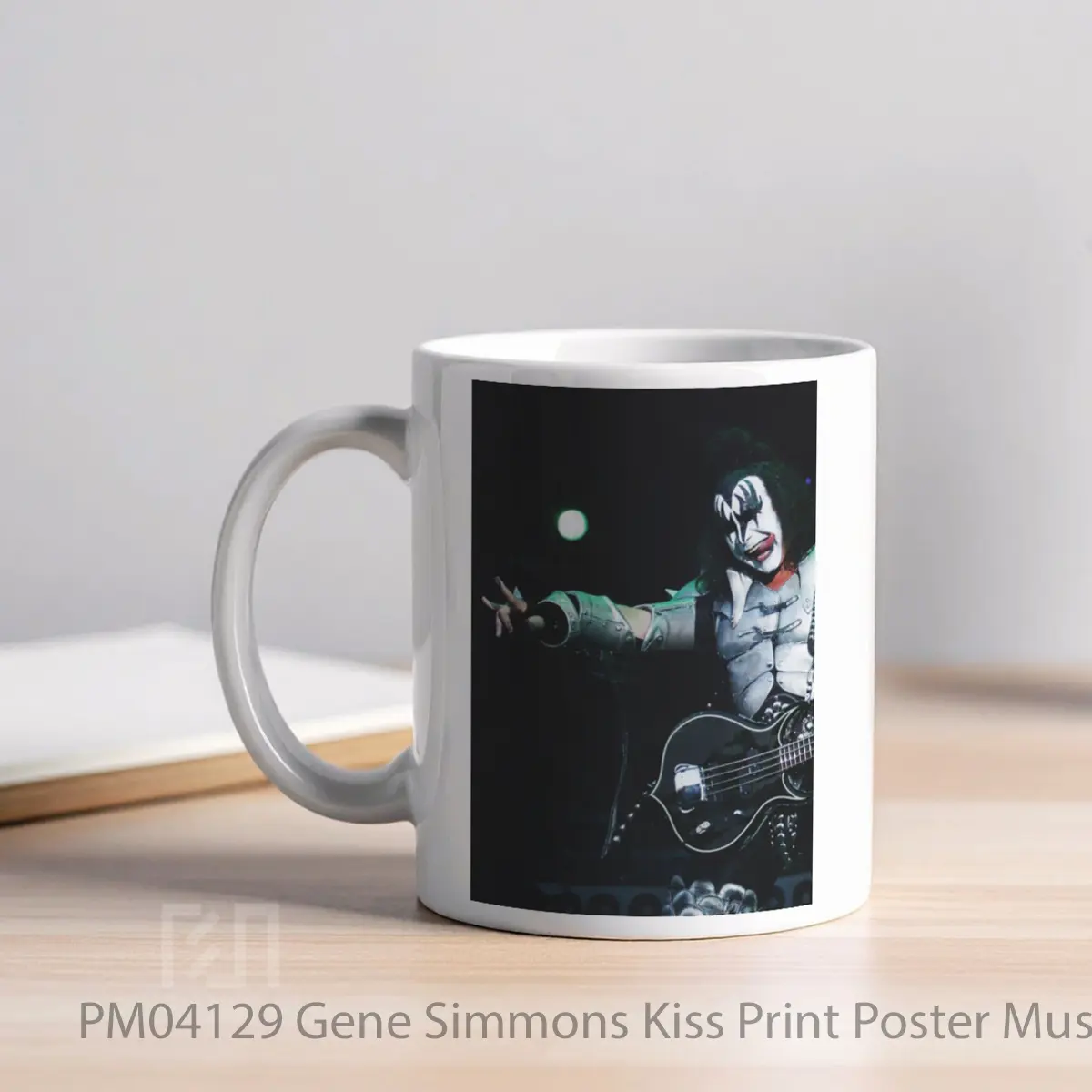 Mug Gene Simmons Kiss Print MPM04129 - All-side / Desain